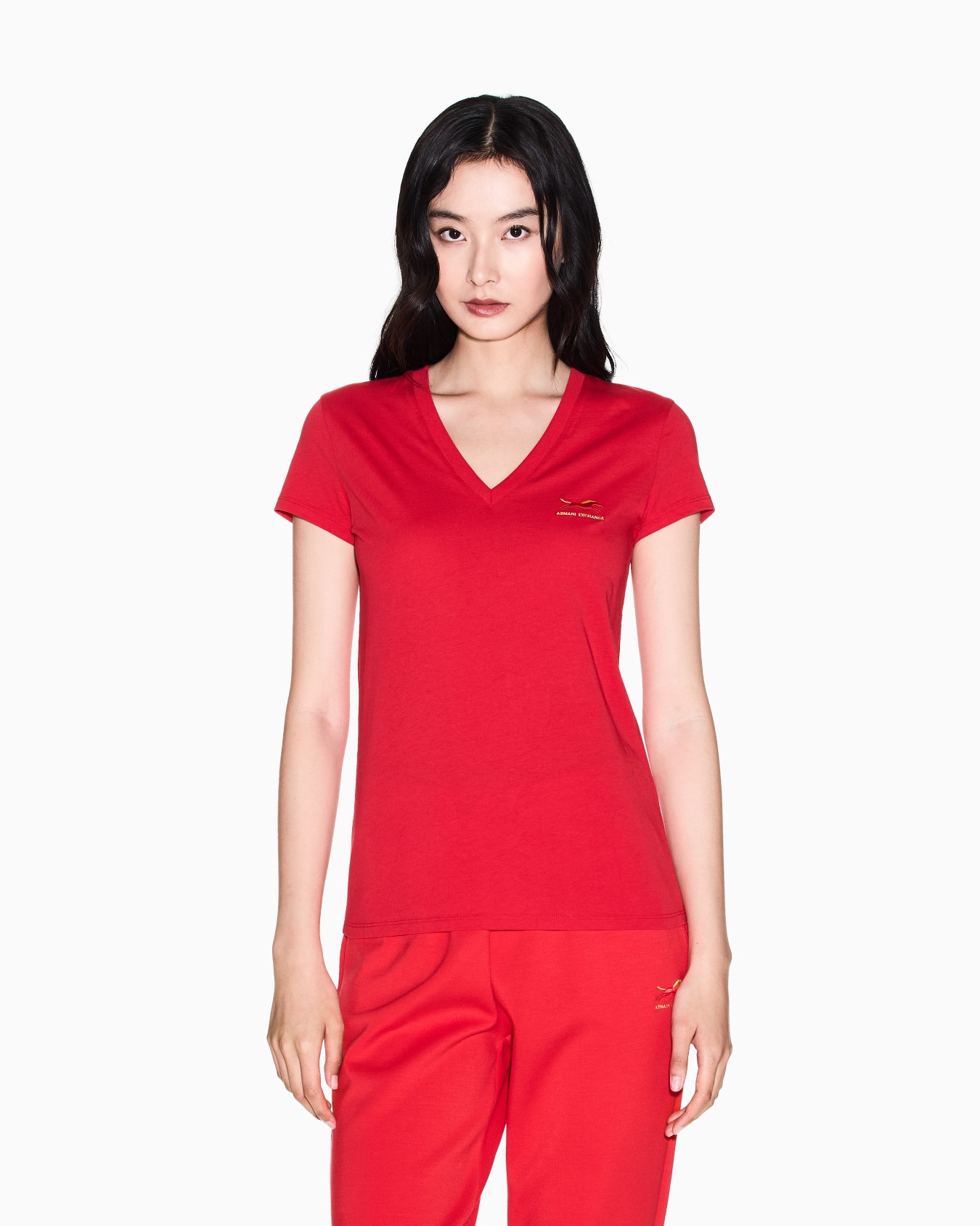 Slim fit Cotton T-shirt Slide 3