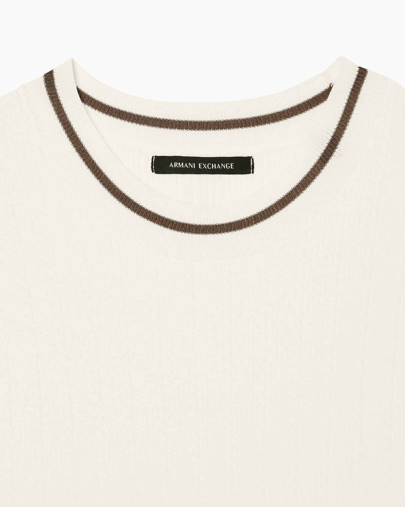 Knitted Top in technical fabric Slide 3