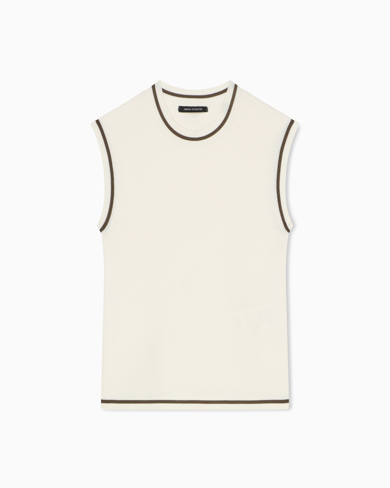 Knitted Top in technical fabric Slide 0