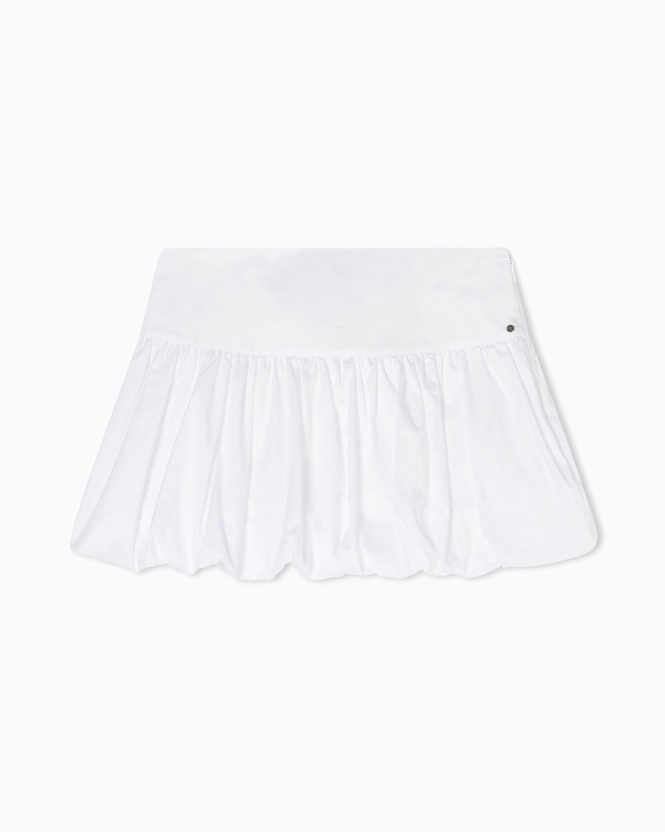 Cotton Twill A-Line Mini Skirt Slide 0