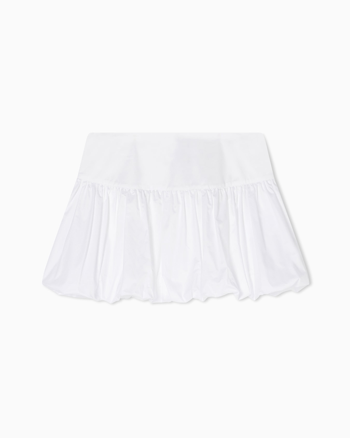 Cotton Twill A-Line Mini Skirt Slide 2