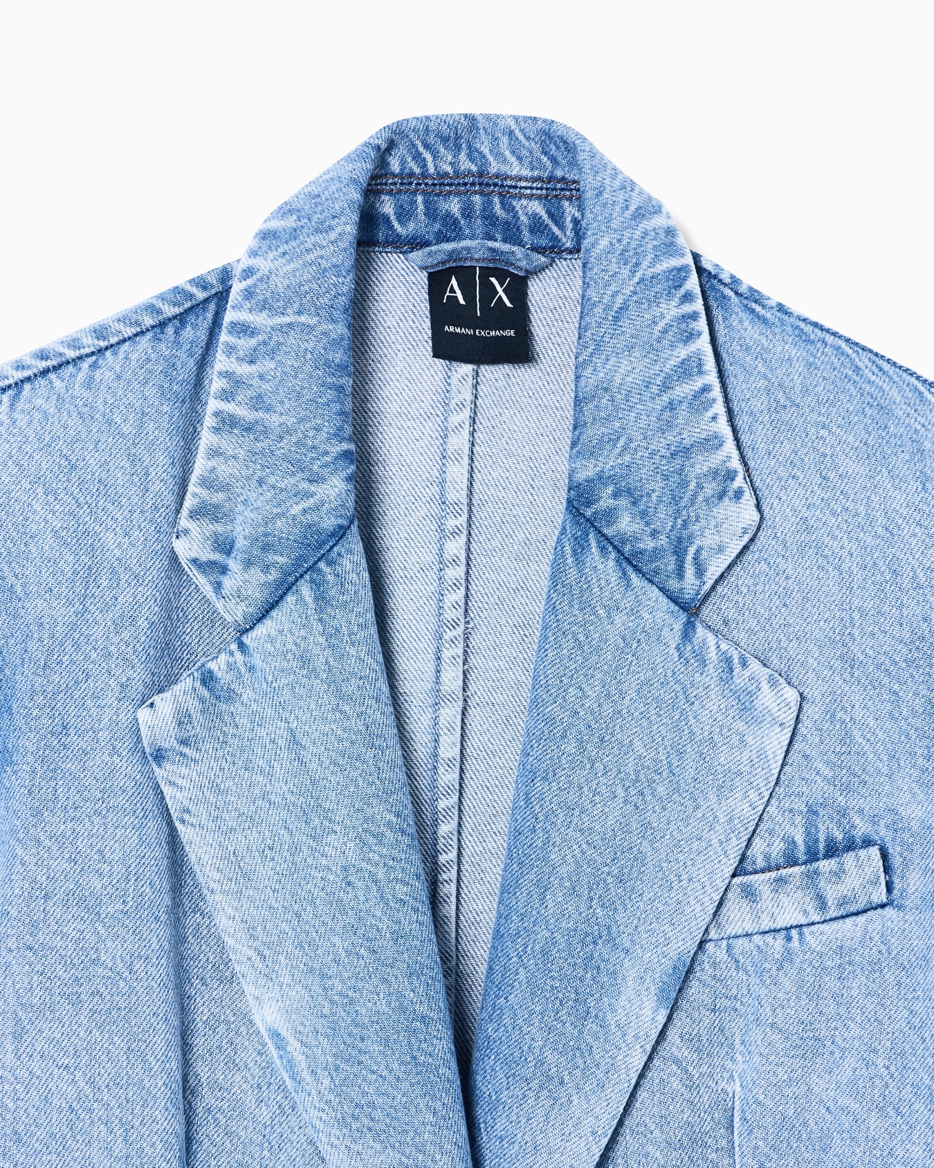 ライトブルーデニム ブレストジャケット スライドする 3