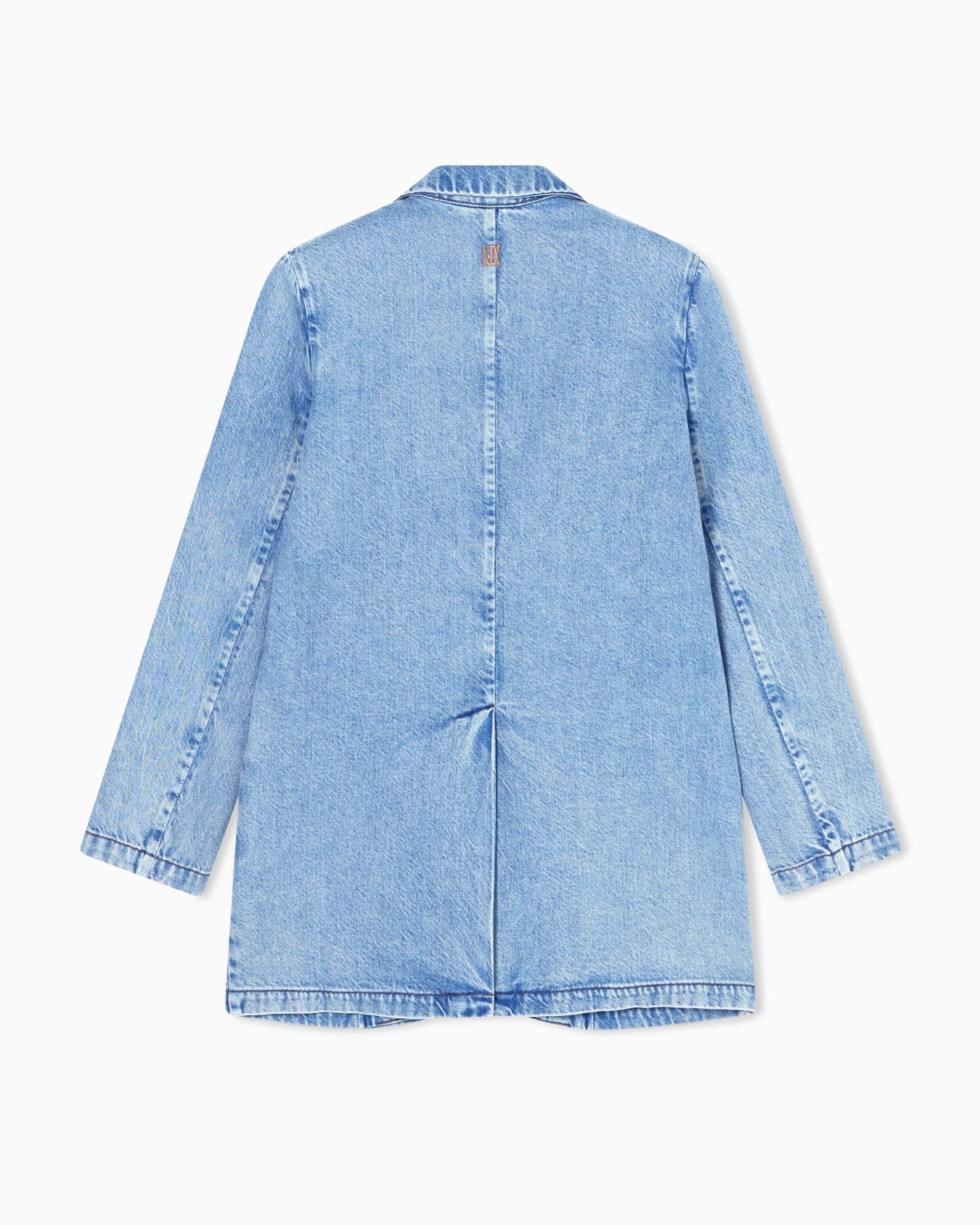 ライトブルーデニム ブレストジャケット スライドする 1