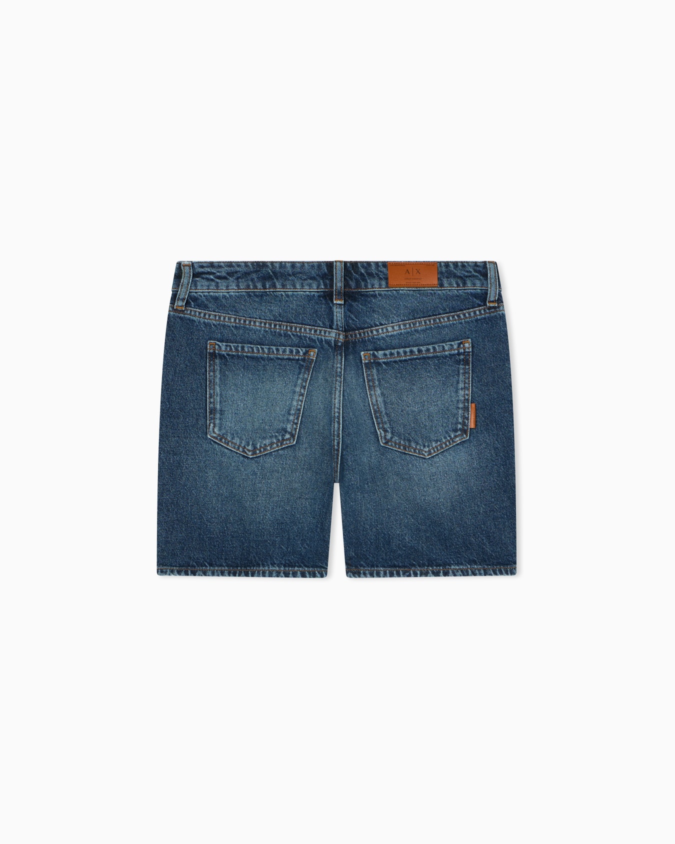 Denim cotton shorts Diapositiva 1