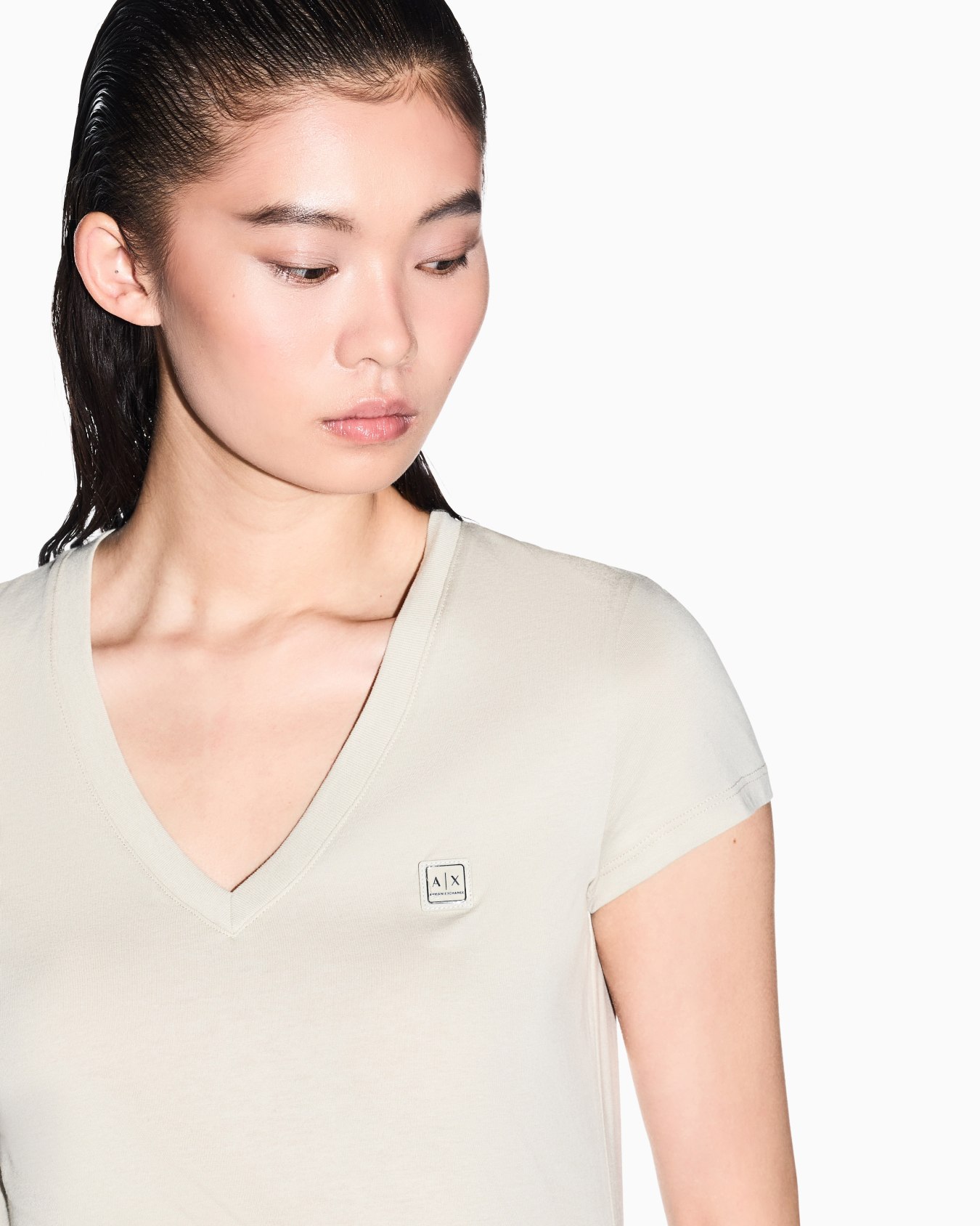 T-Shirt Slim Fit in Jersey di Cotone  Slide 4