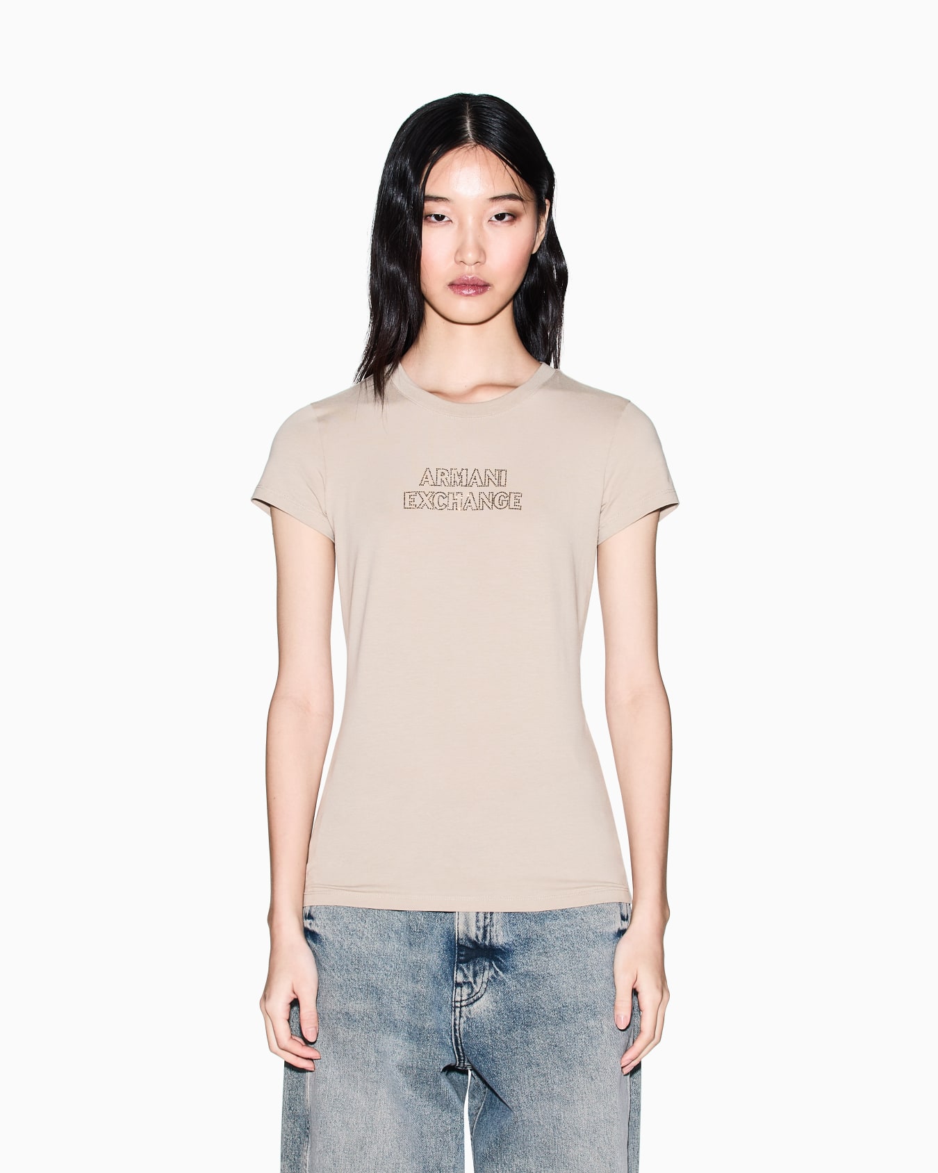 Slim fit Cotton T-shirt Slide 3