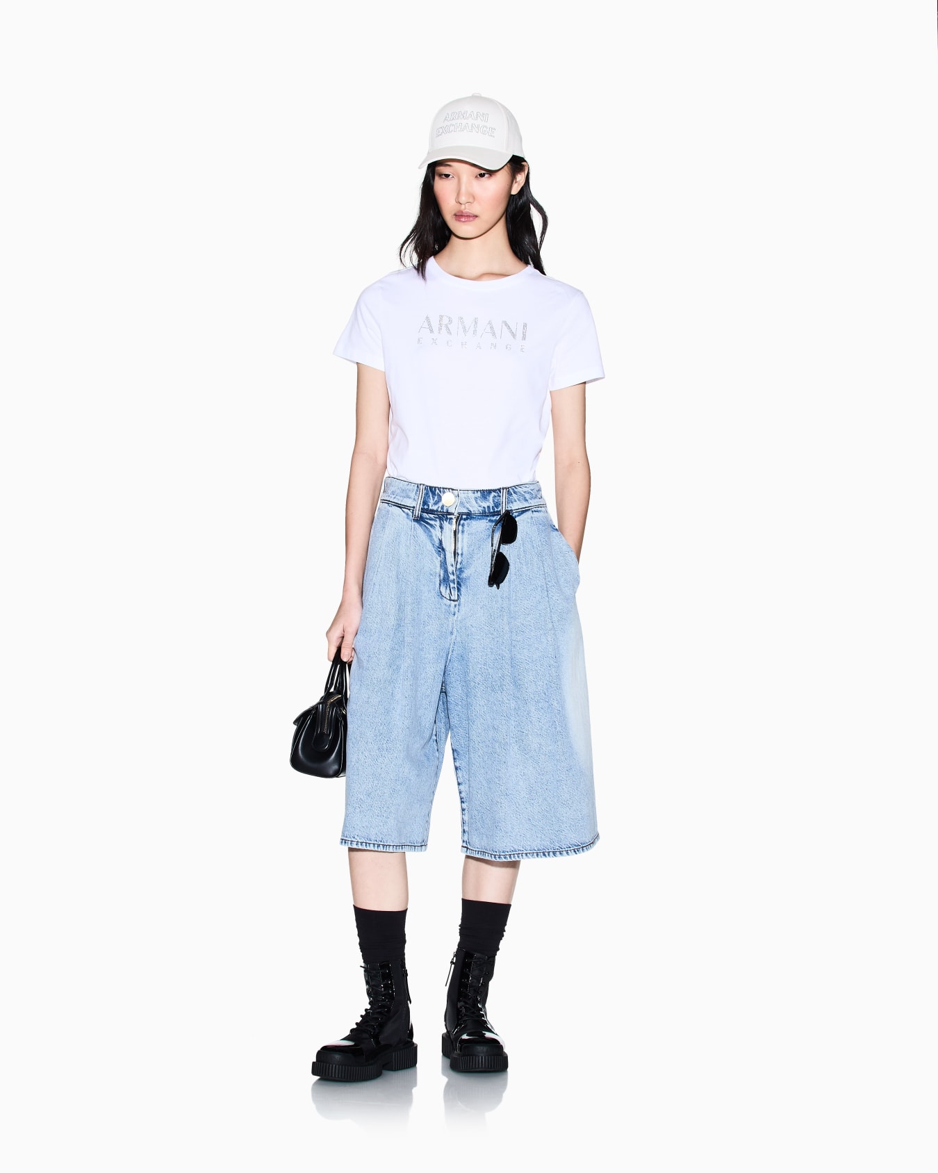 Regular fit cotton T-shirt Diapositiva 1