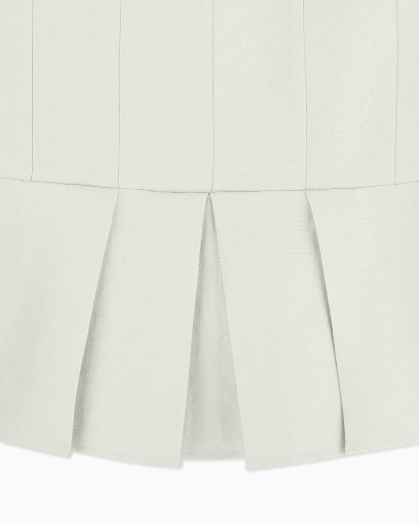 Linen Twill Midi Skirt Slide 3