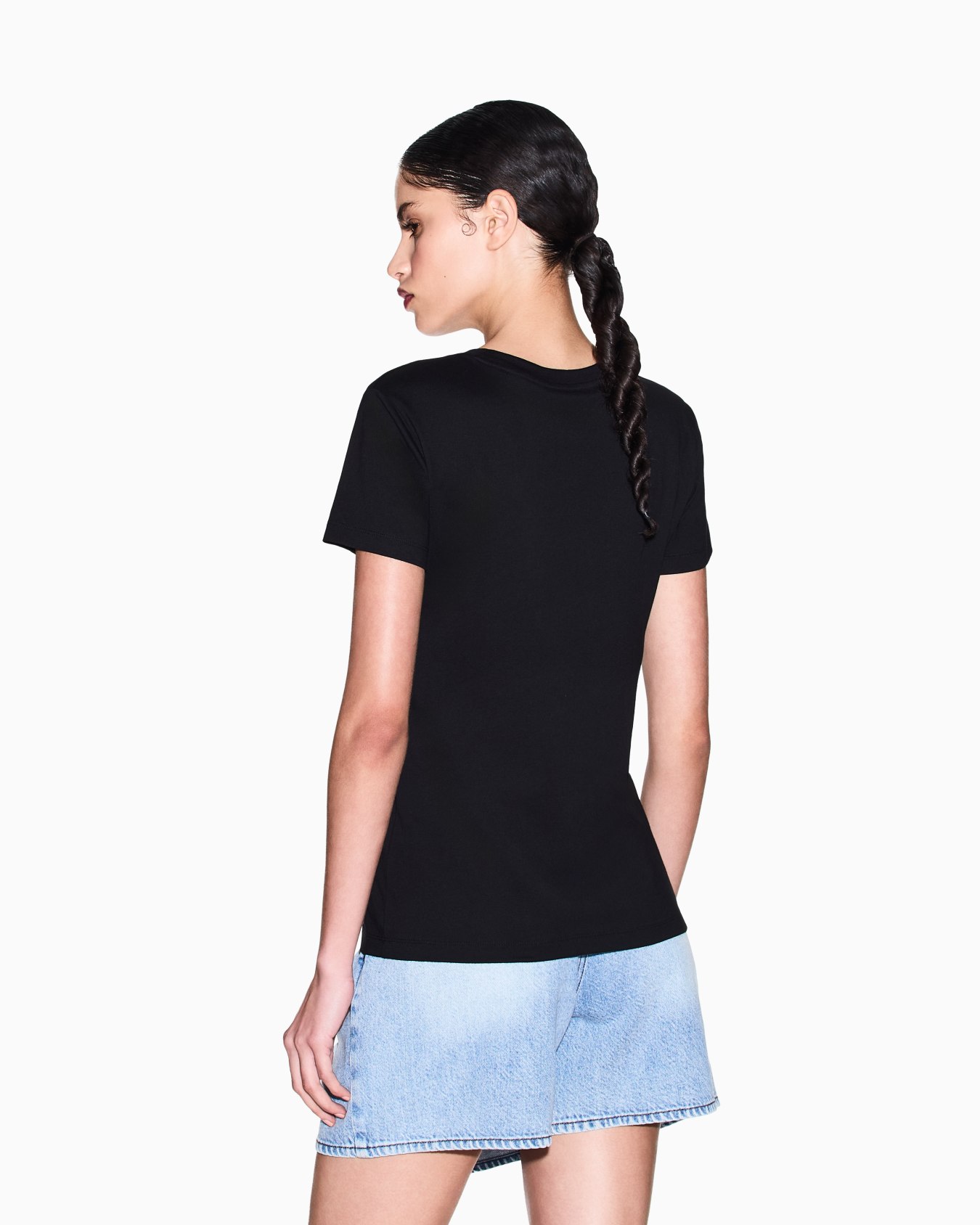 Regular fit cotton T-shirt Diapositiva 1