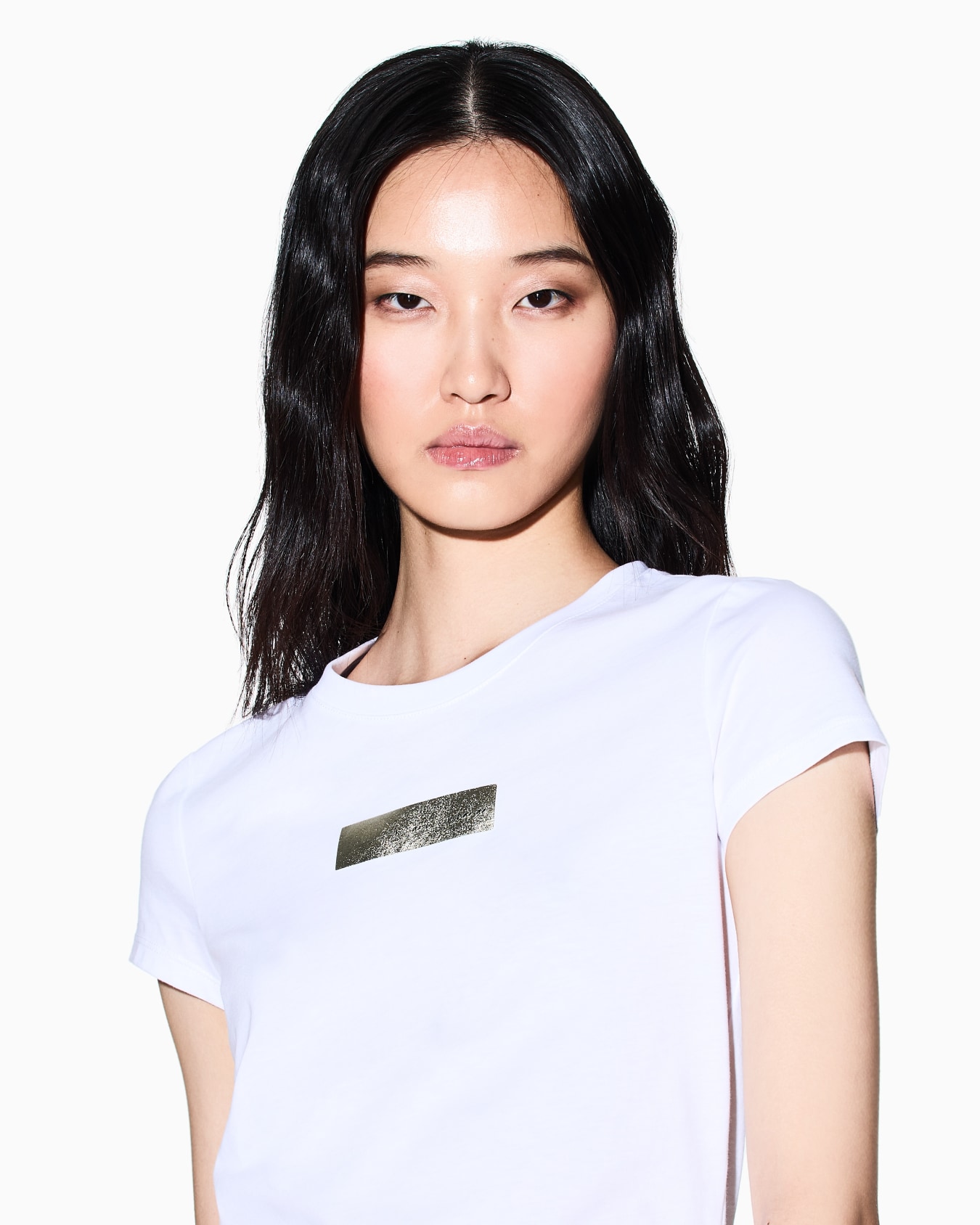 Slim fit Cotton T-shirt Slide 4