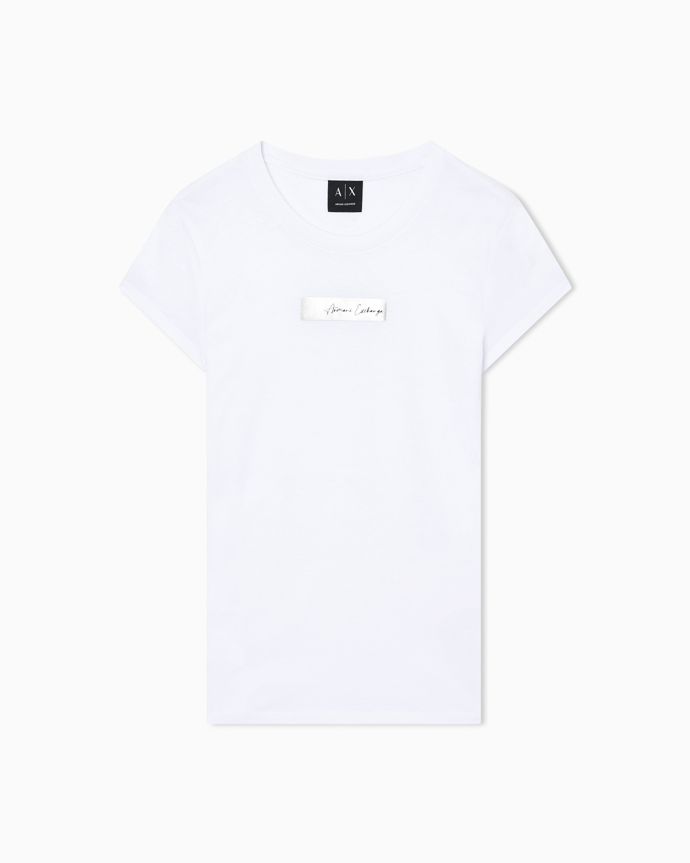 Slim fit Cotton T-shirt Slide 0