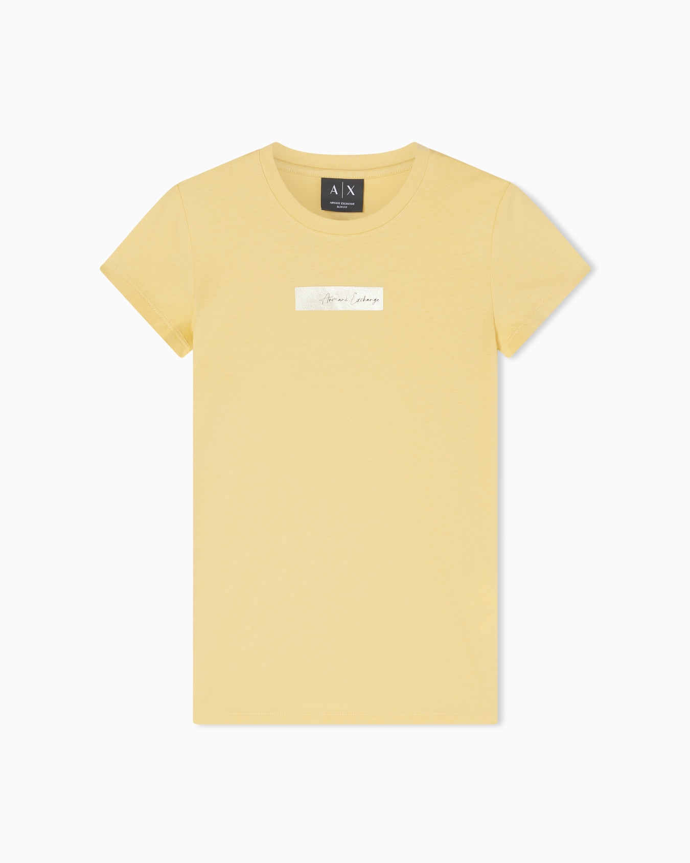 Slim fit Cotton T-shirt Slide 0