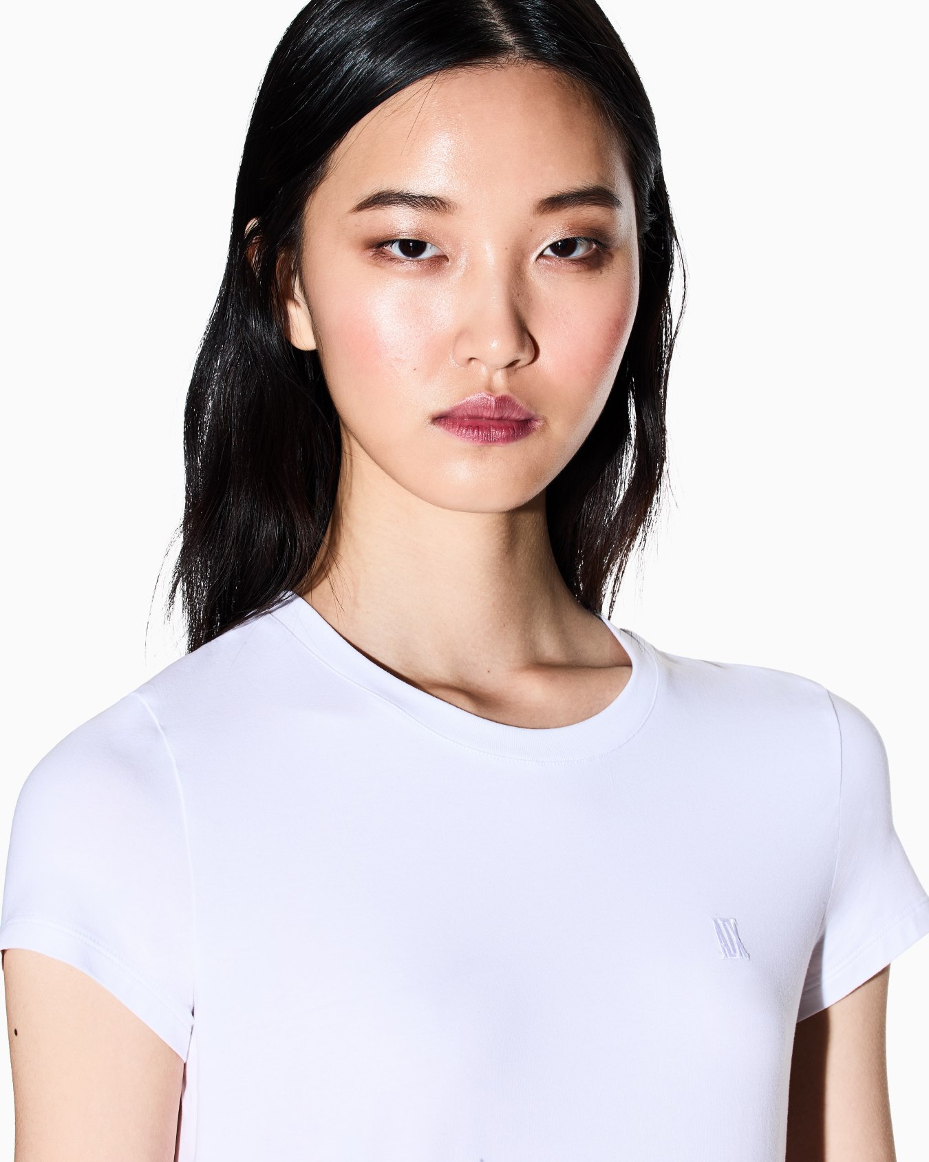 Slim fit Cotton T-shirt Slide 4