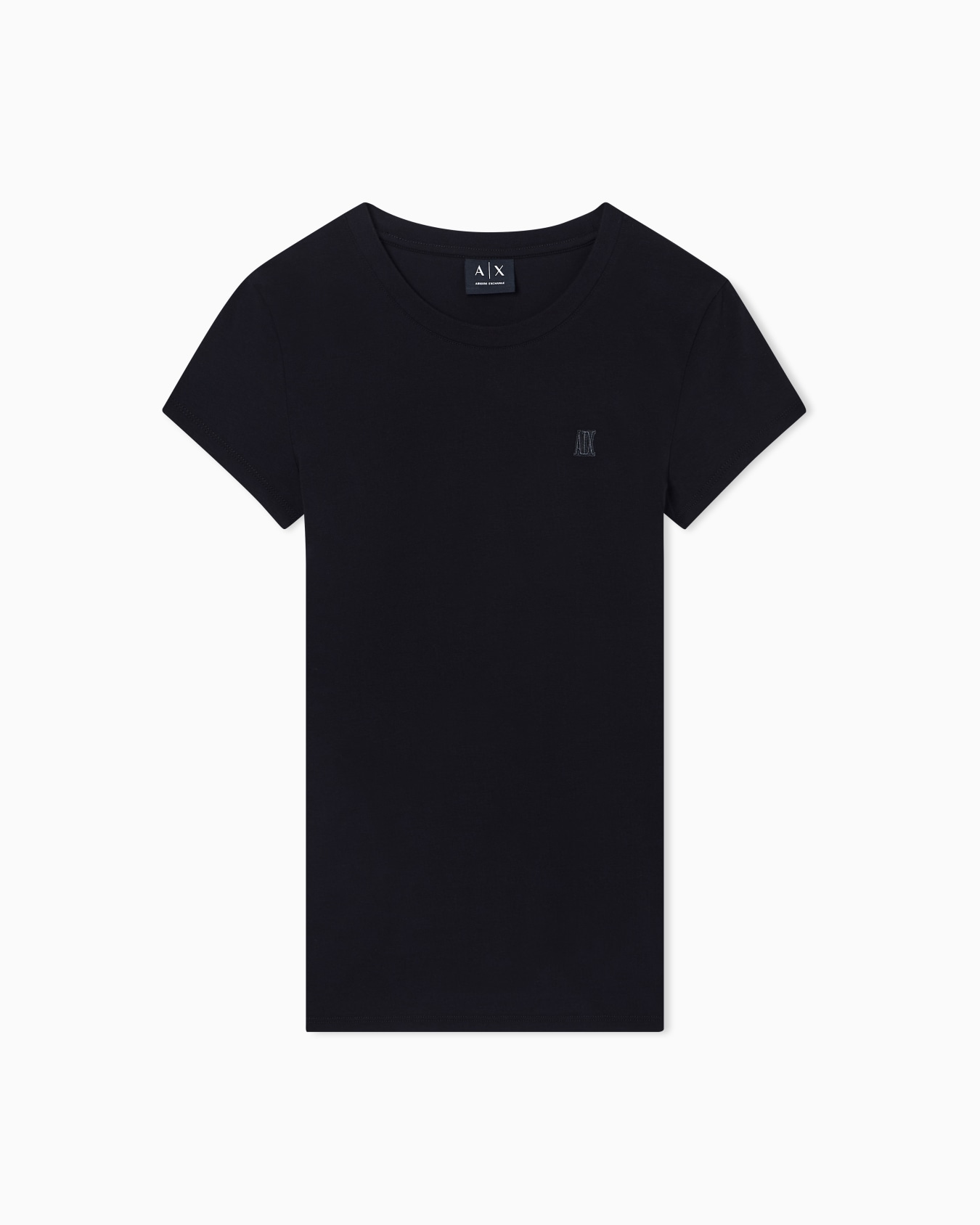 Slim fit Cotton T-shirt Slide 0