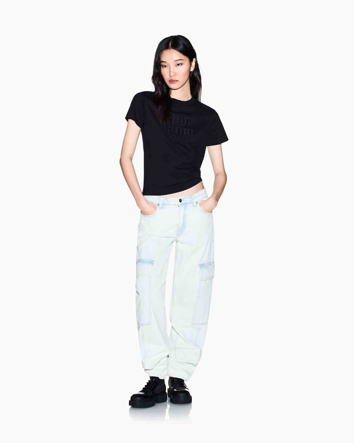 Relaxed fit Cotton T-shirt Diapositiva 1