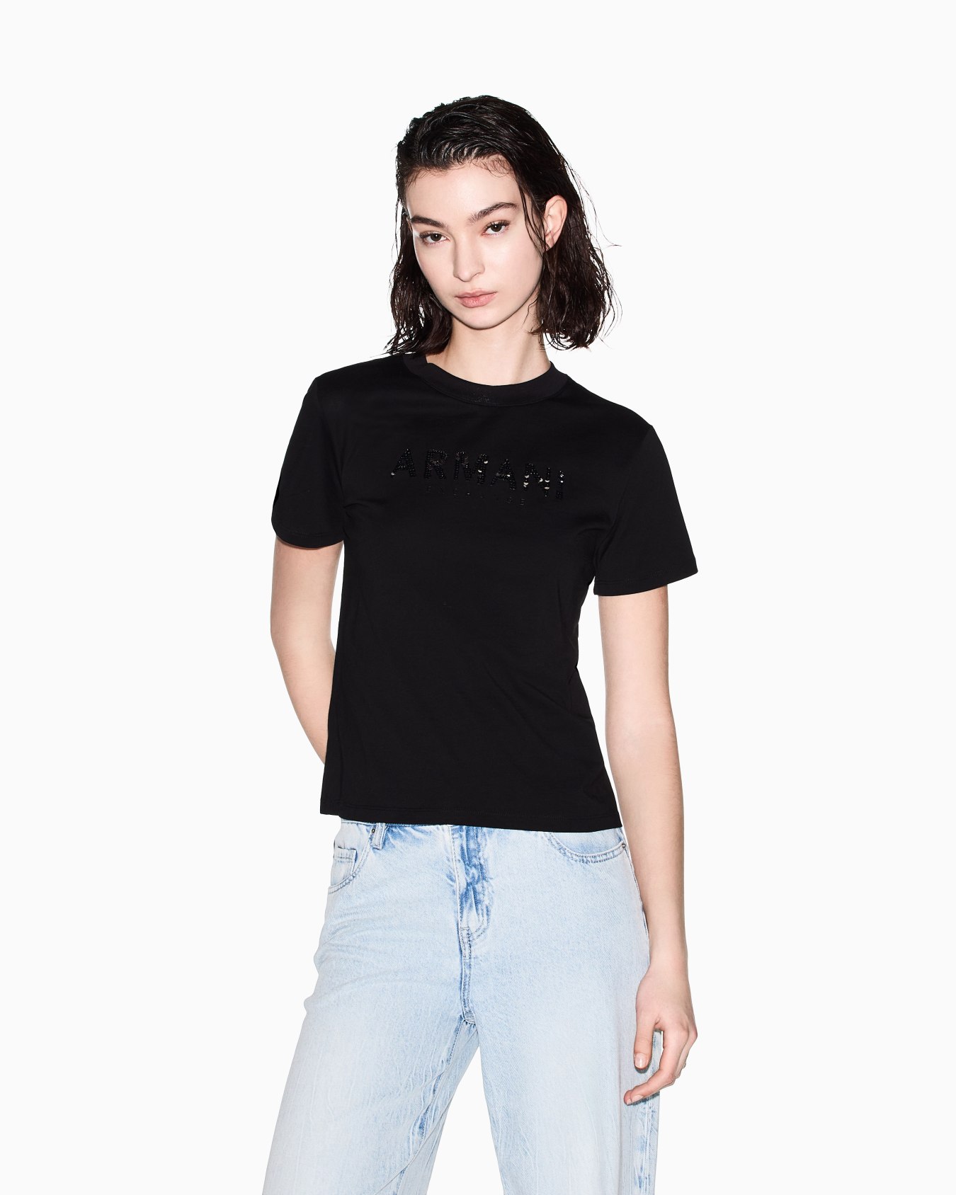Relaxed Fit T-shirt in Cotton Jersey Slide 3