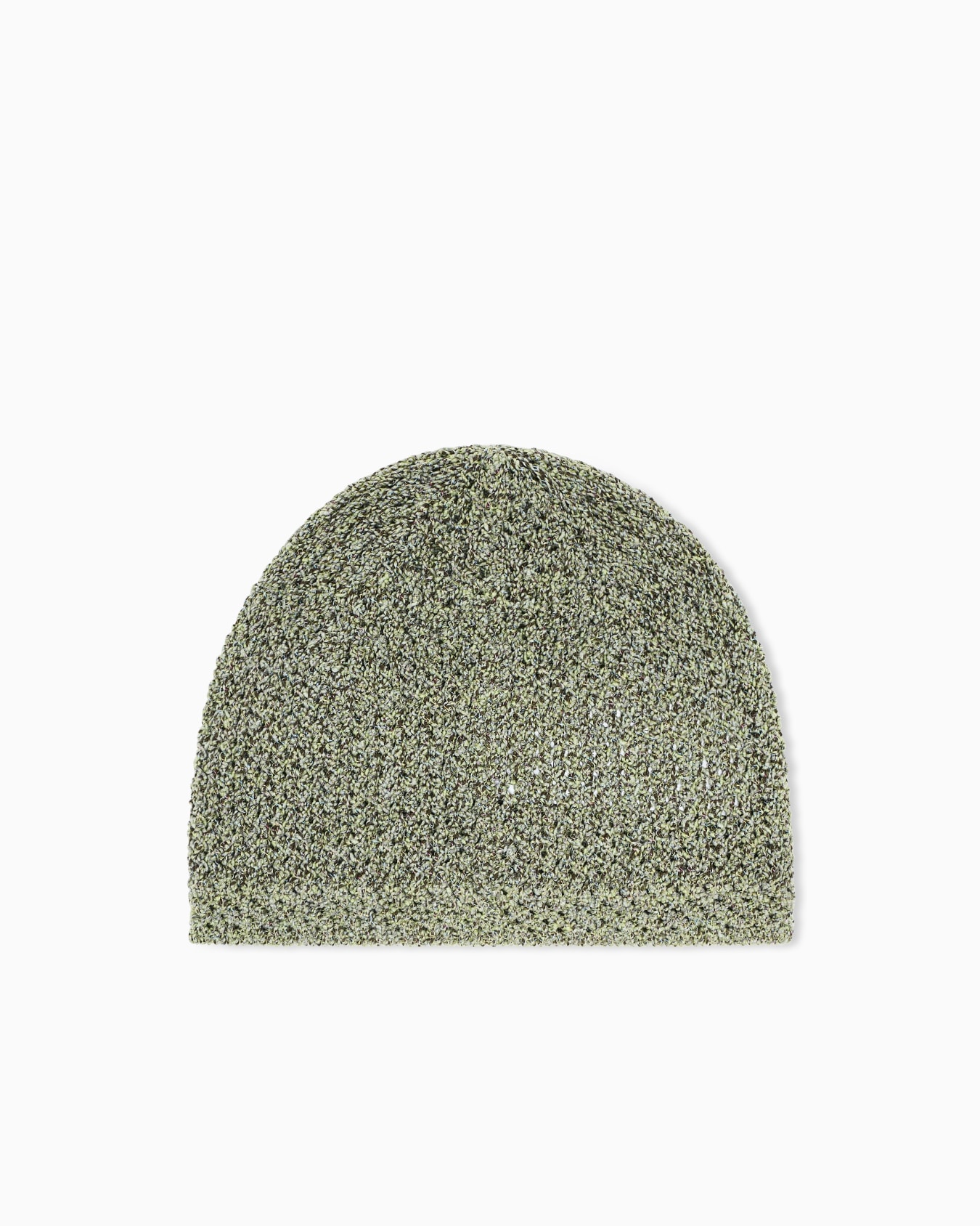 Metallic knit beanie Slide 1