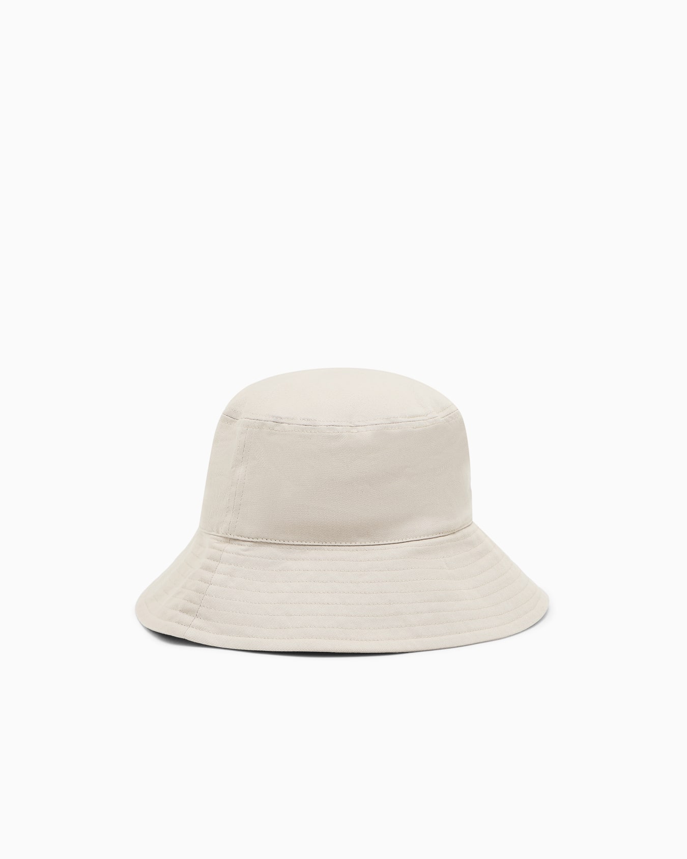 Twill Bucket Hat with Ribbons Slide 1