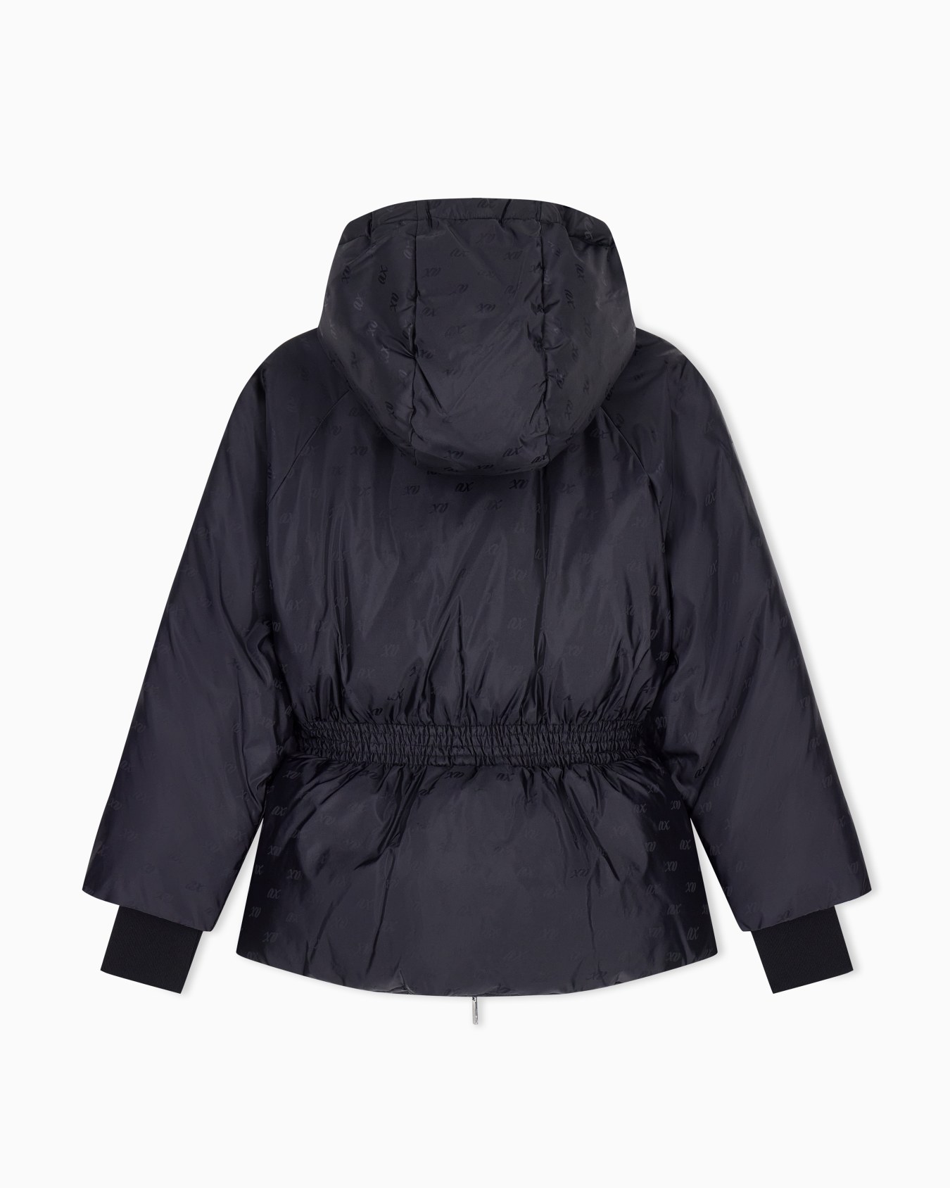 blouson jacket in recycled nylon jacquard Slide 2