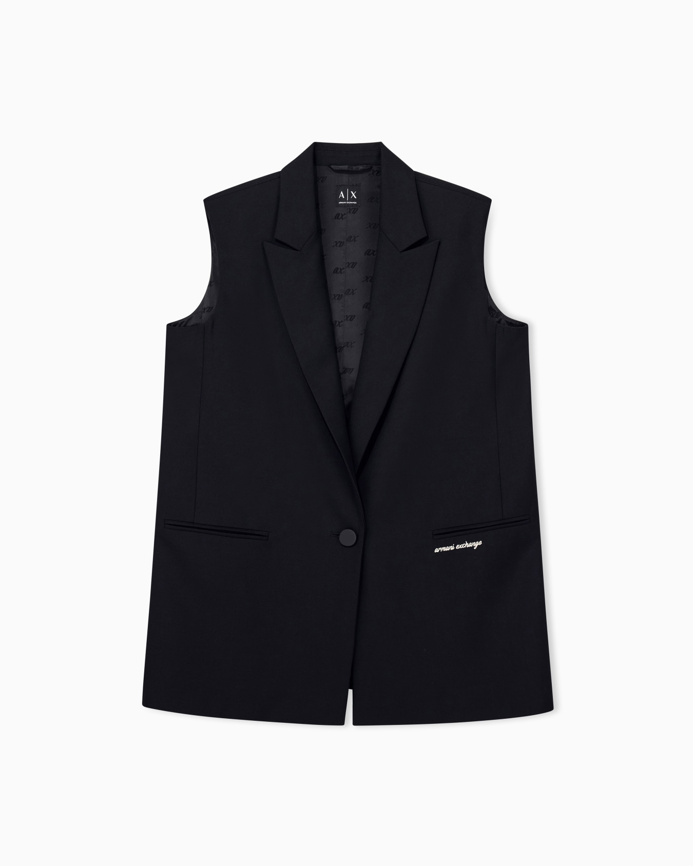 regular fit Waistcoat fabric blend Slide 0