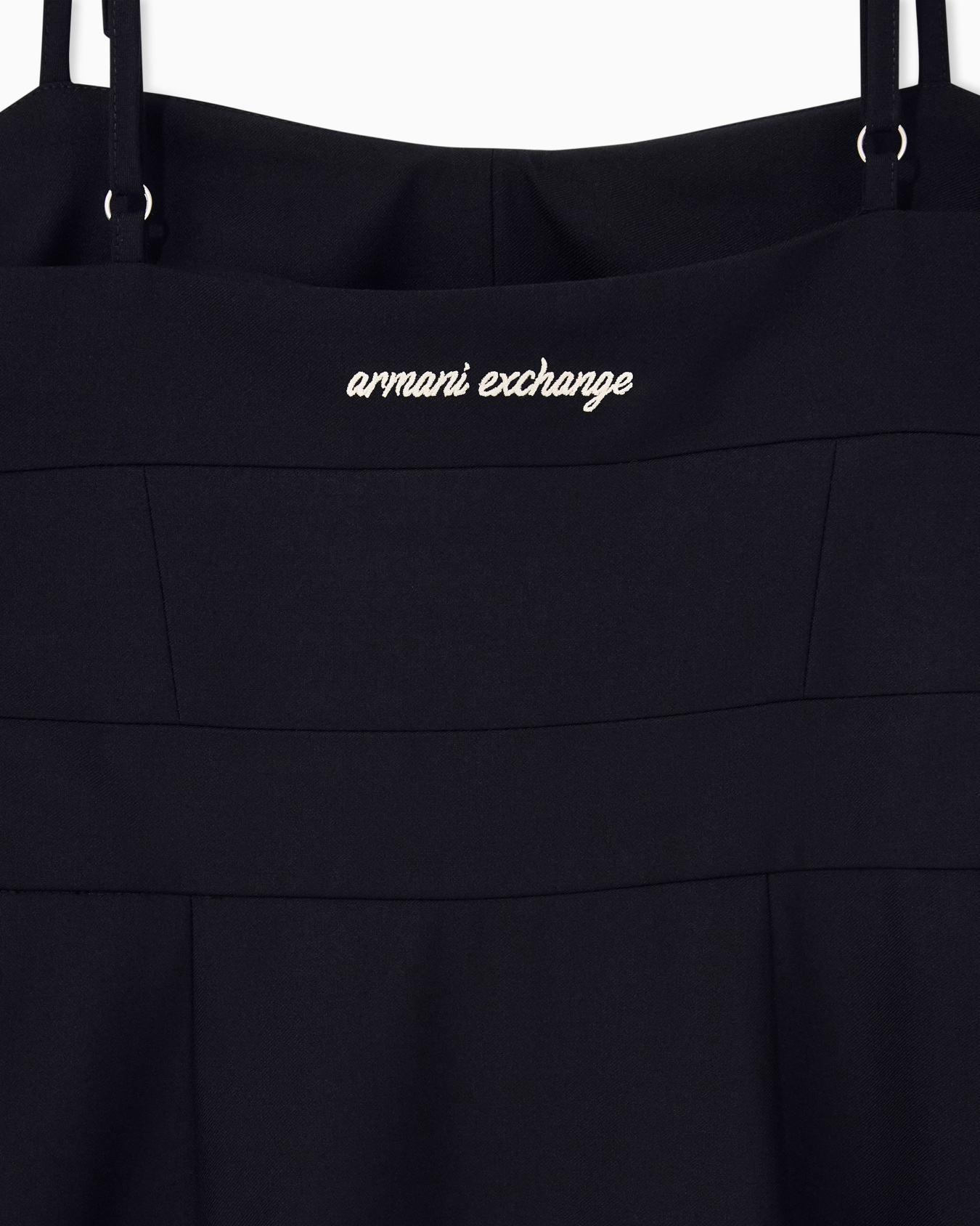 slim fit dress in viscose and wool Slide 3