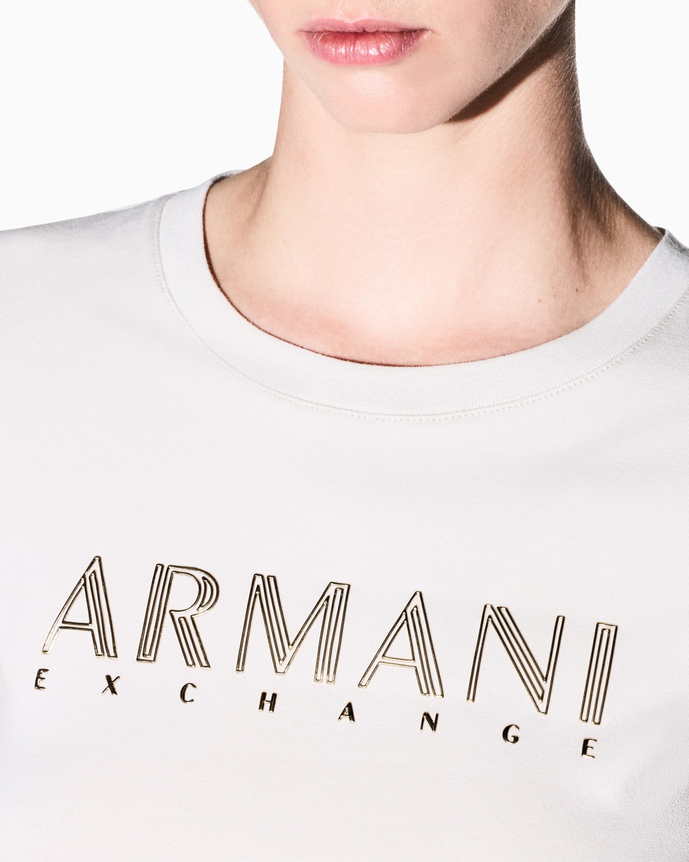 slim fit t-shirt in organic cotton stretch jersey Slide 6