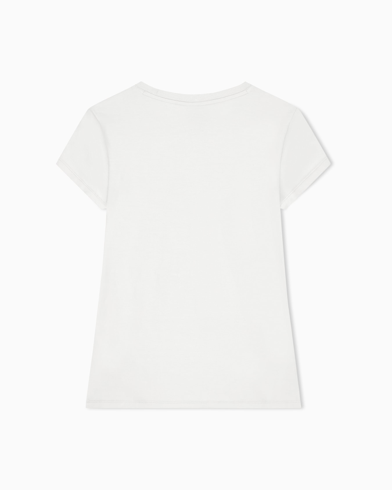 slim fit t-shirt in organic cotton stretch jersey Slide 2