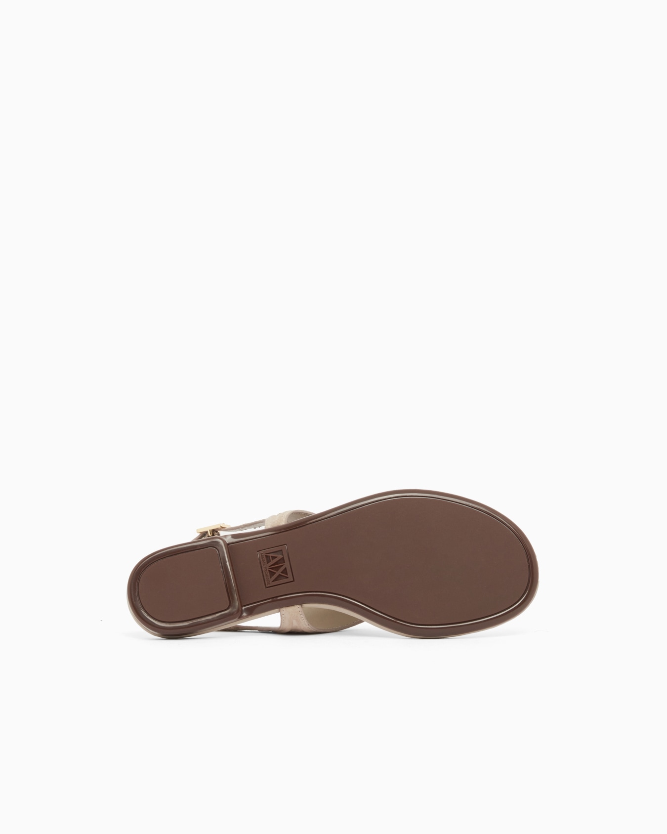 Microsuede sandals with Embossed Logo Slide 5