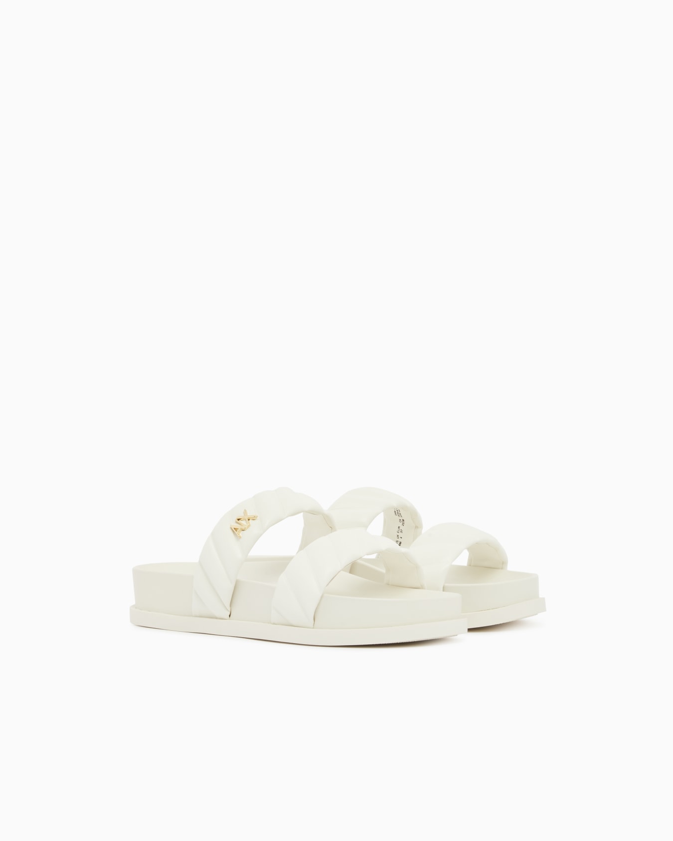 AXロゴ フラットサンダル スライドする 1