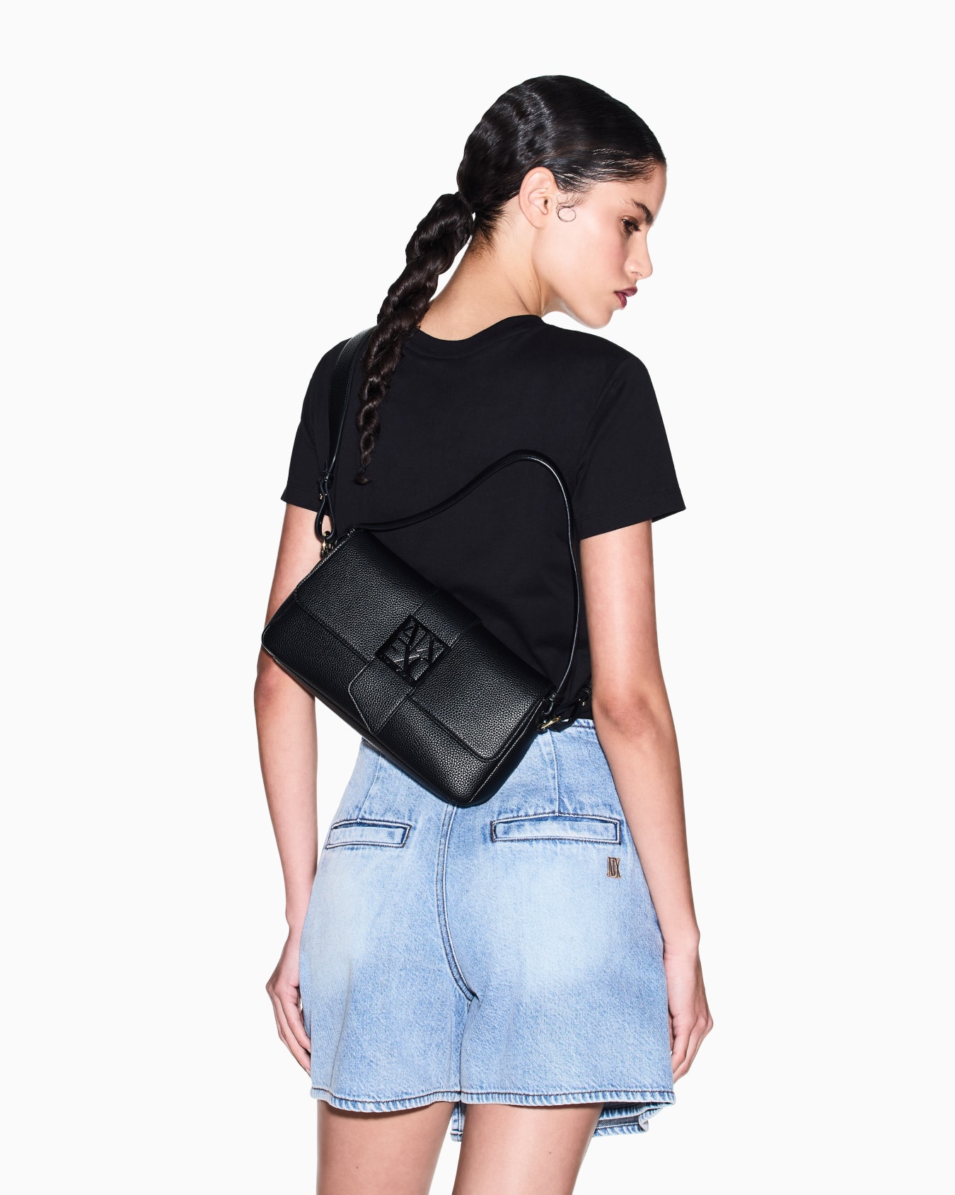 Solid Color Shoulder Bag Diapositive 6