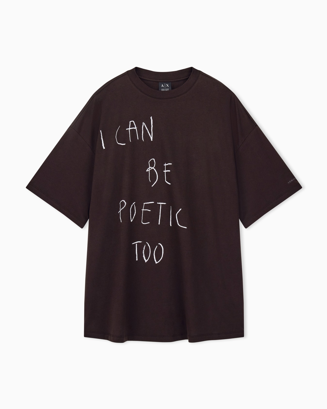 oversized t-shirt in organic cotton jersey Slide 0