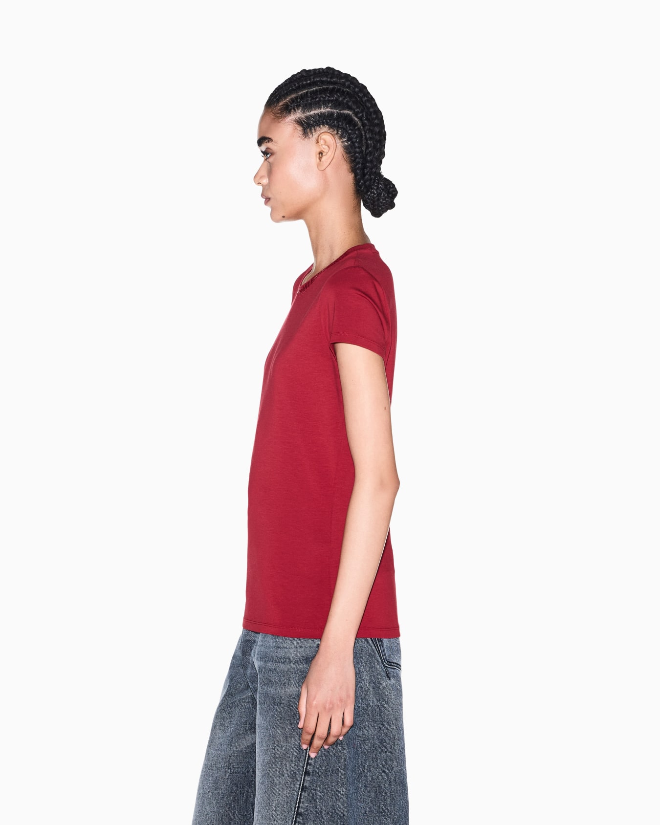Camiseta Up For Party de algodón con pedrería en el cuello Diapositiva 7