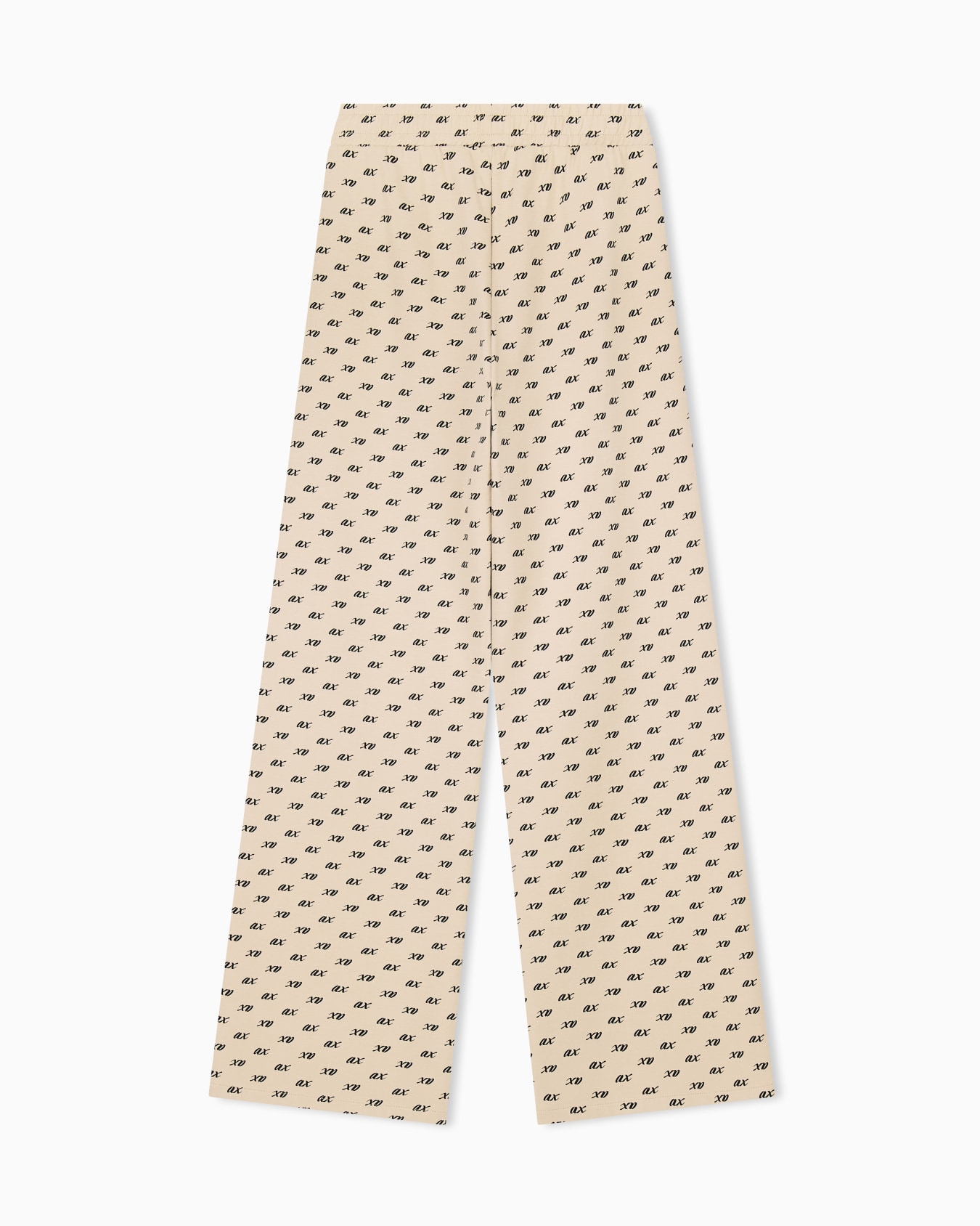 Pantalon large en coton biologique à imprimé intégral Diapositive 2