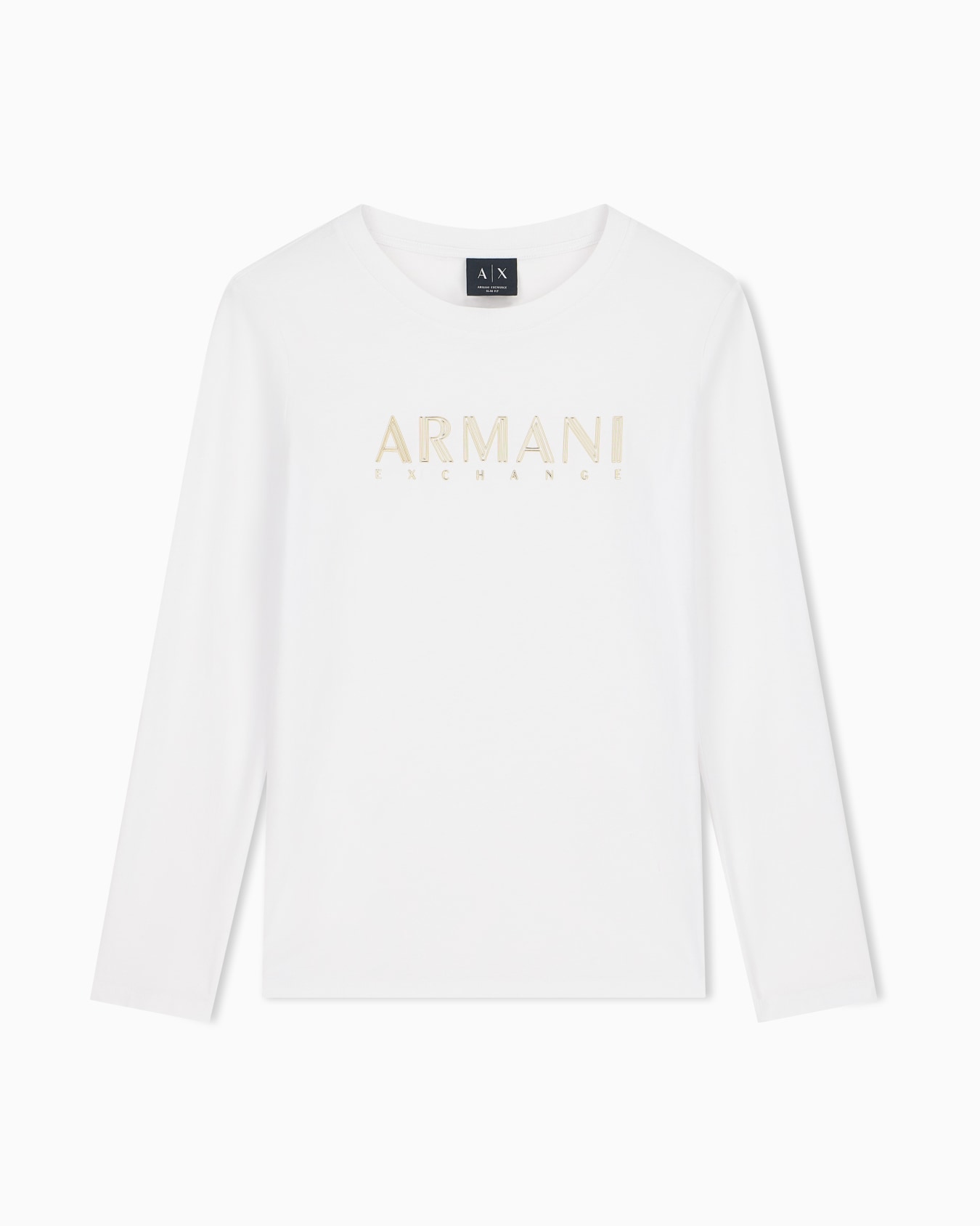 AXロゴ 長袖クルーネックTシャツ スライドする 0