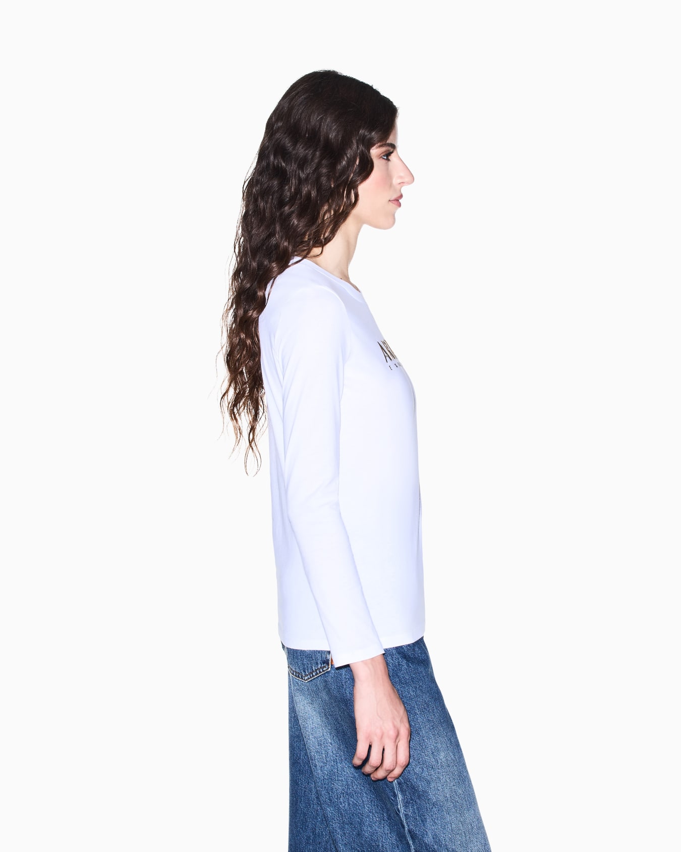 AXロゴ 長袖クルーネックTシャツ スライドする 6