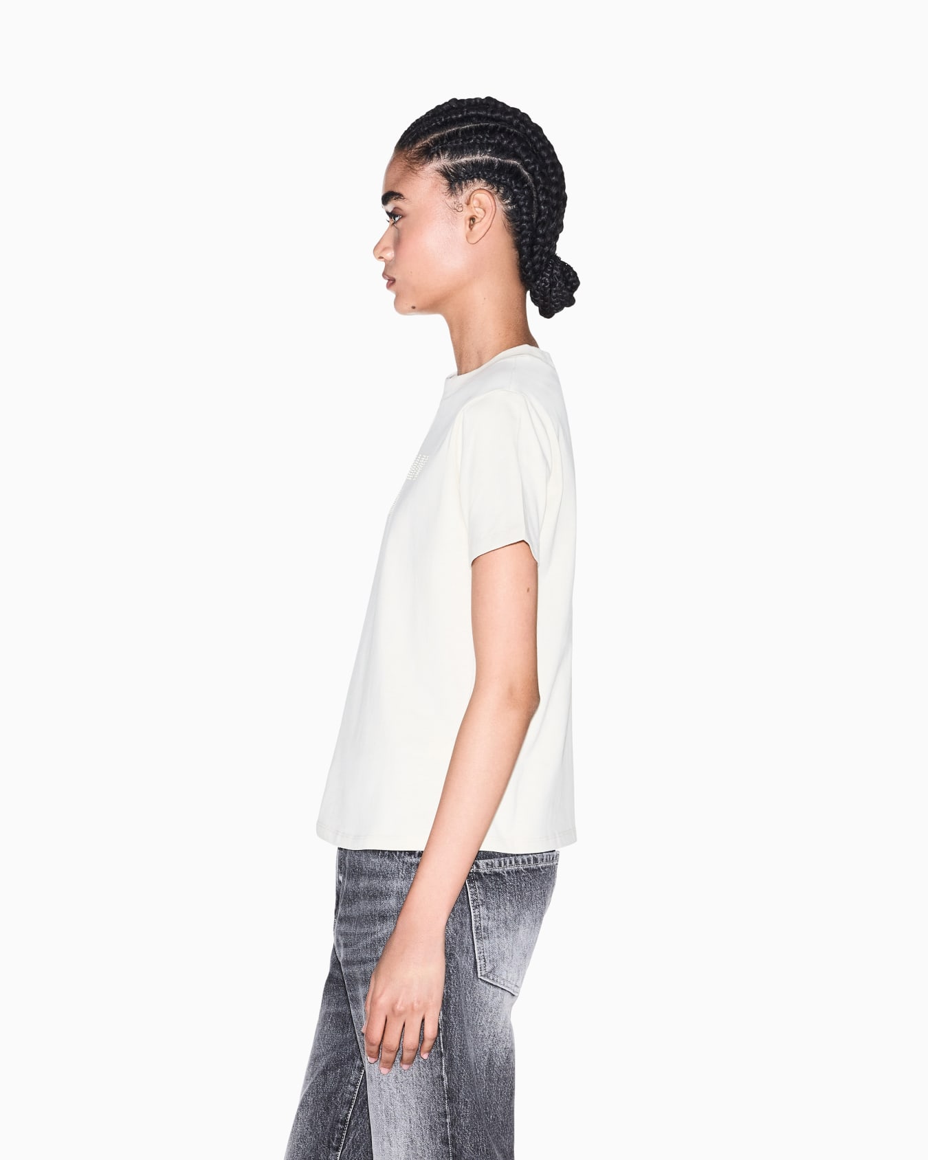 regular t-shirt in organic cotton heavy jersey Slide 7