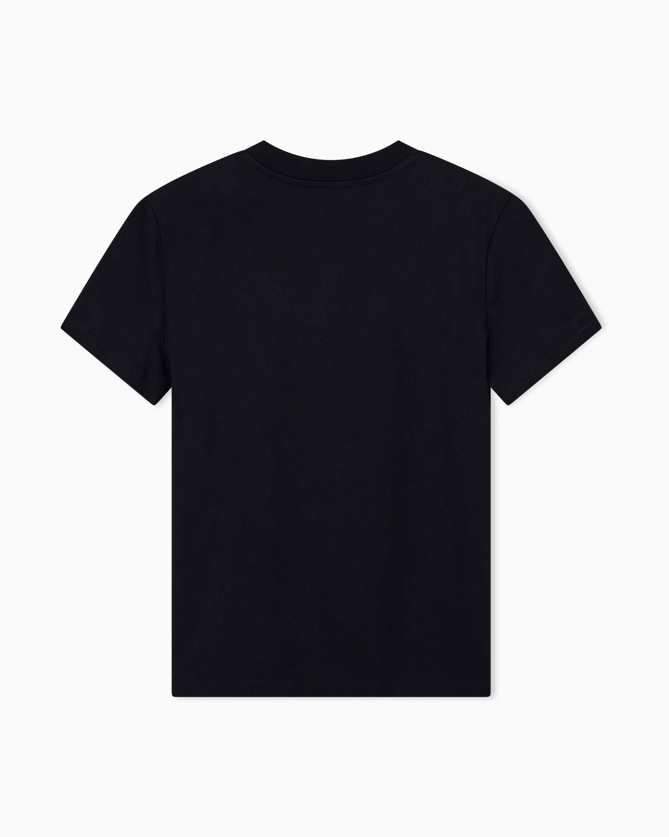 T-shirt à col rond en jersey de coton biologique Diapositive 2