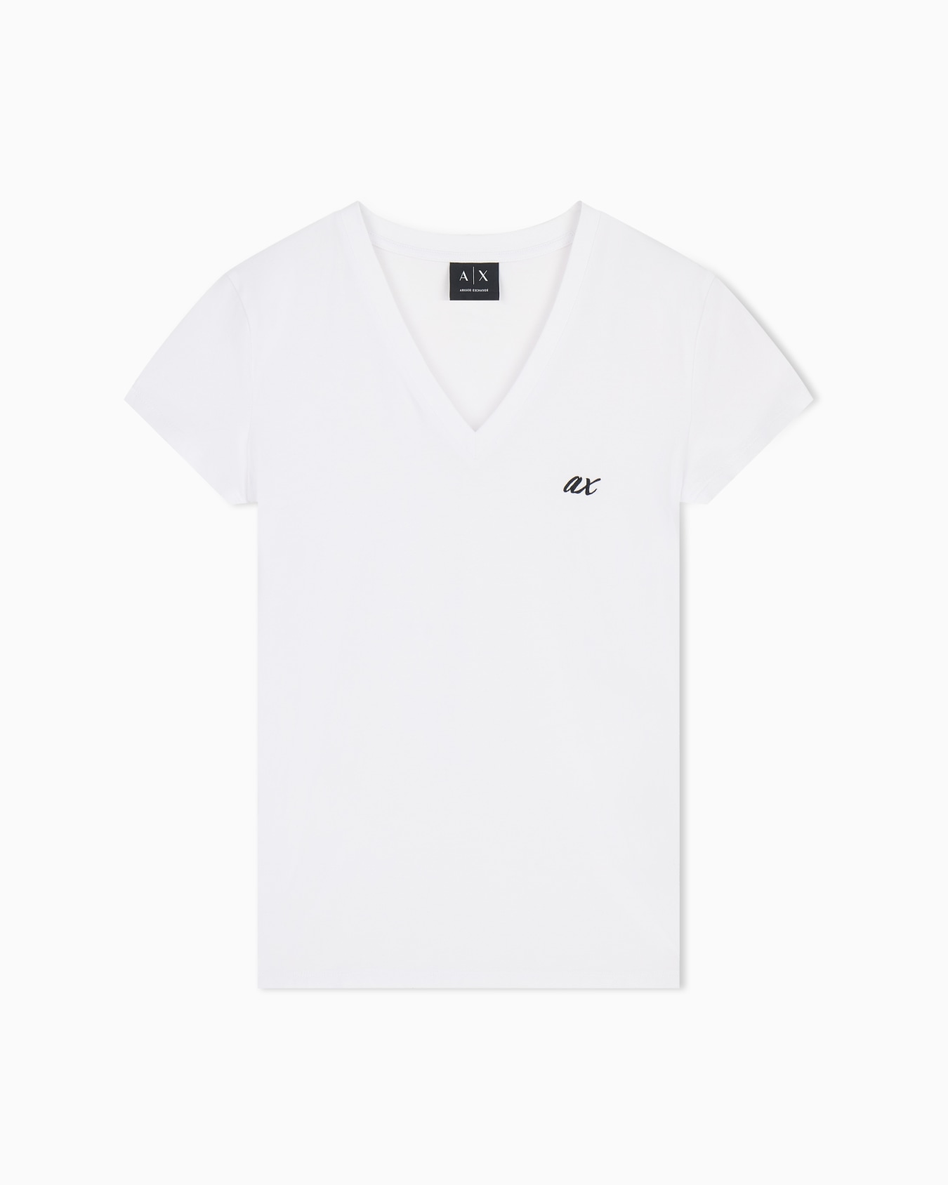 slim fit t-shirt in stretch cotton jersey Slide 0