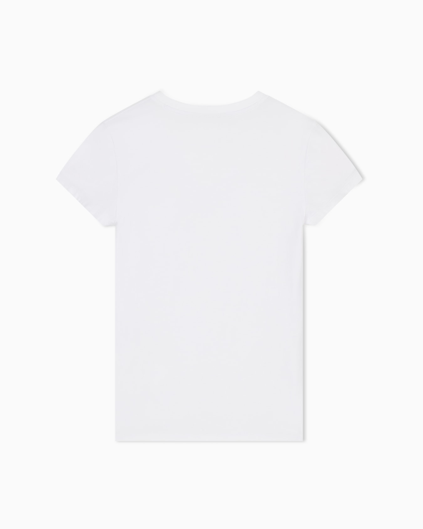 slim fit t-shirt in stretch cotton jersey Slide 2