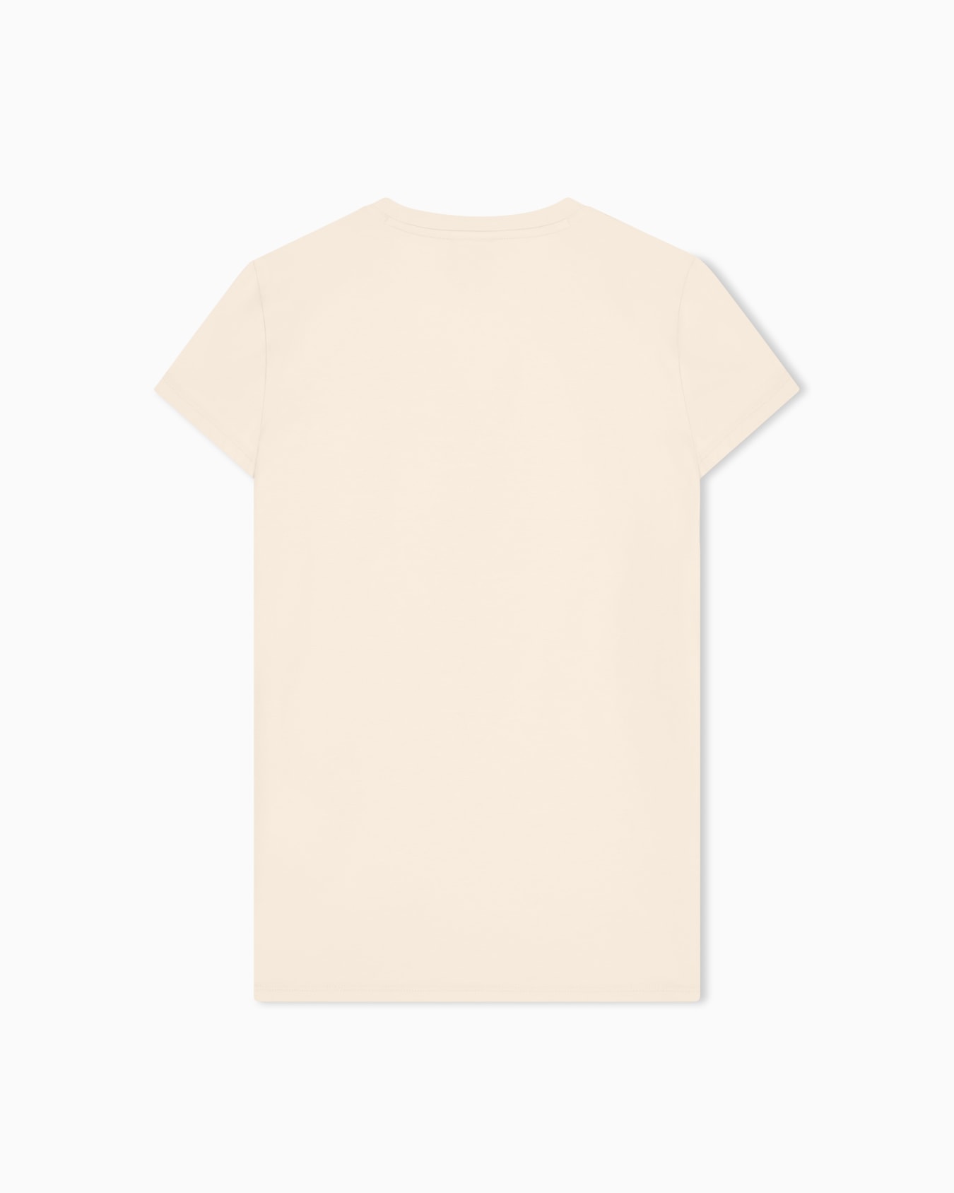 slim fit t-shirt in stretch cotton jersey 슬라이드 2