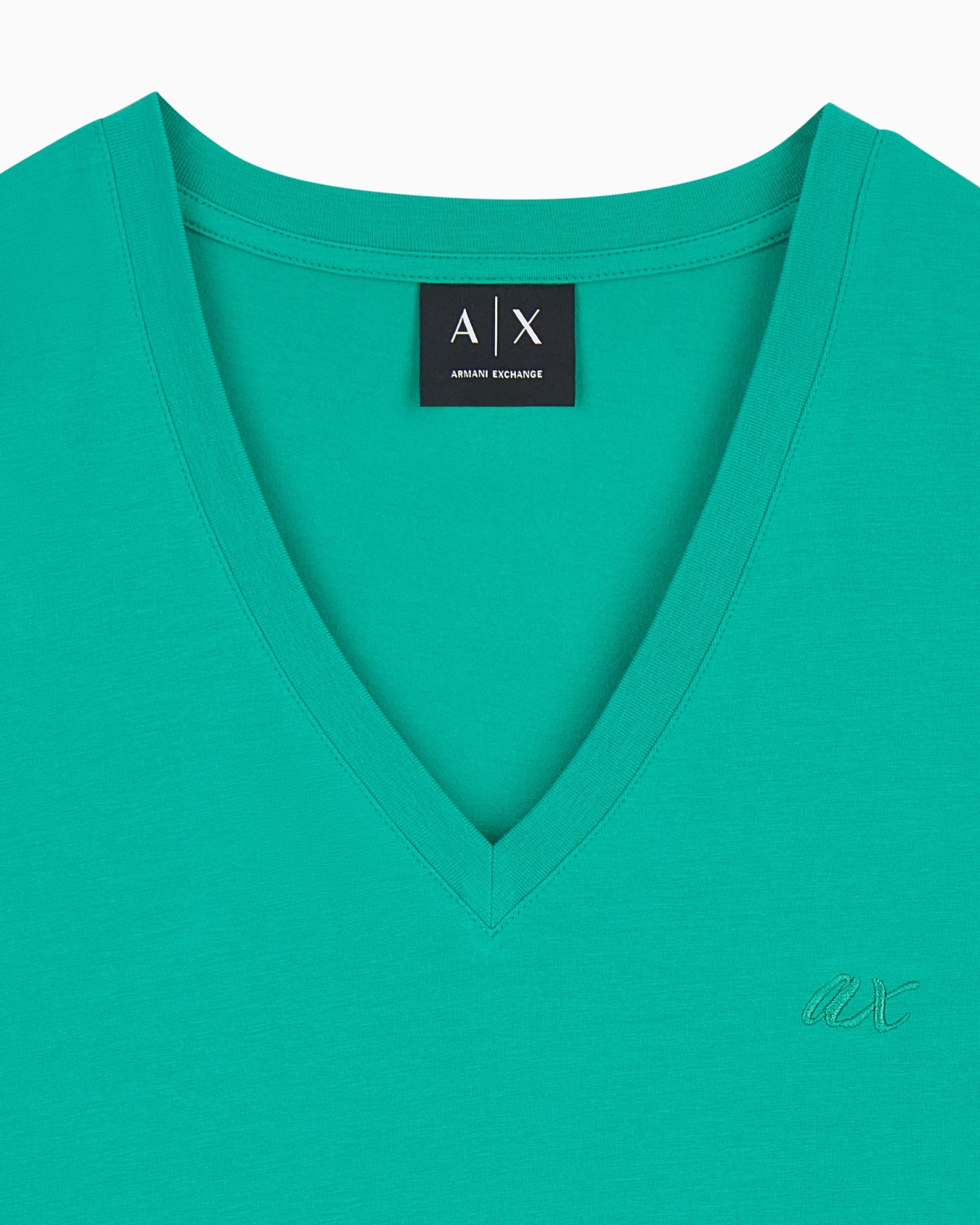 slim fit t-shirt in stretch cotton jersey Slide 4