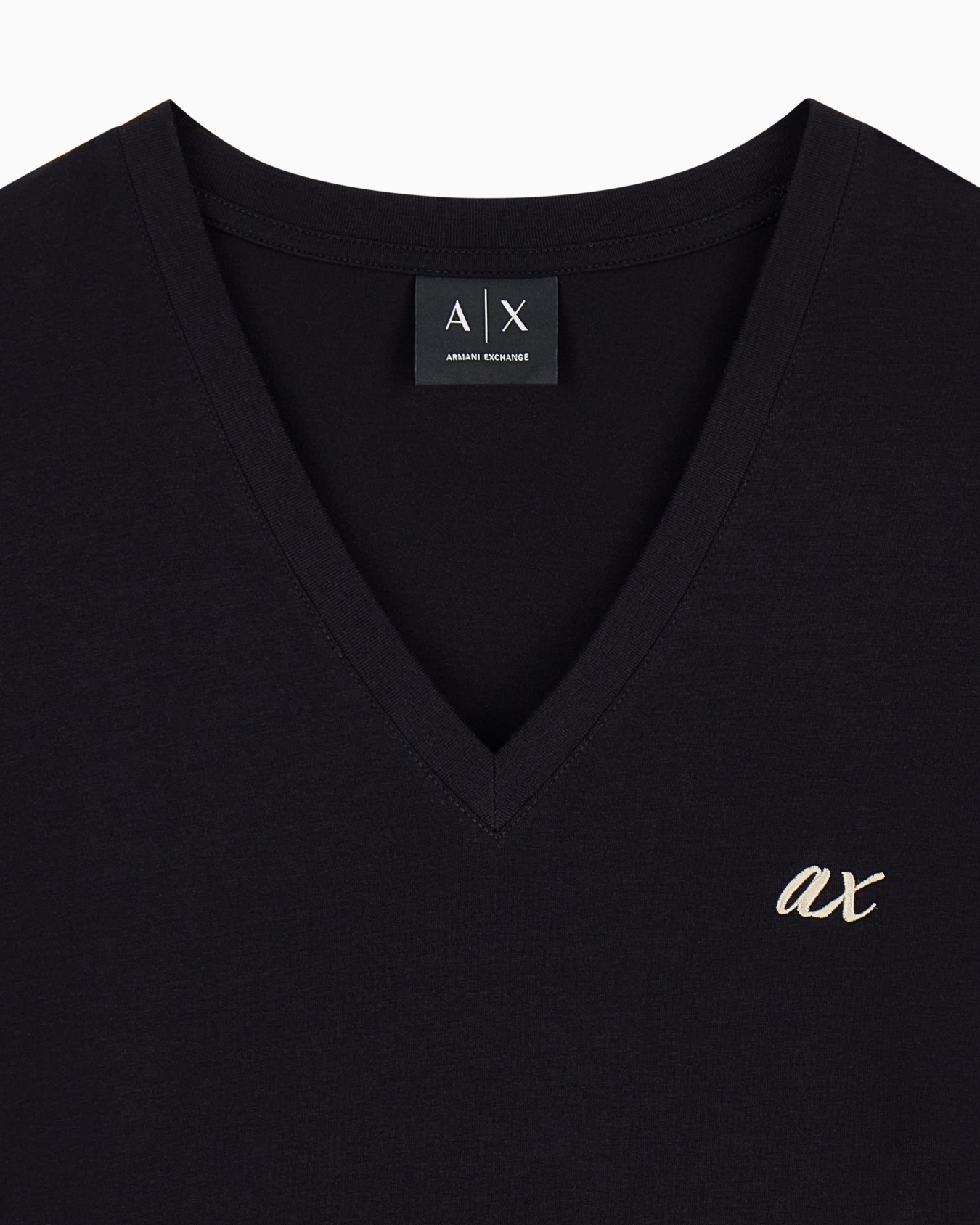 slim fit t-shirt in stretch cotton jersey Slide 4