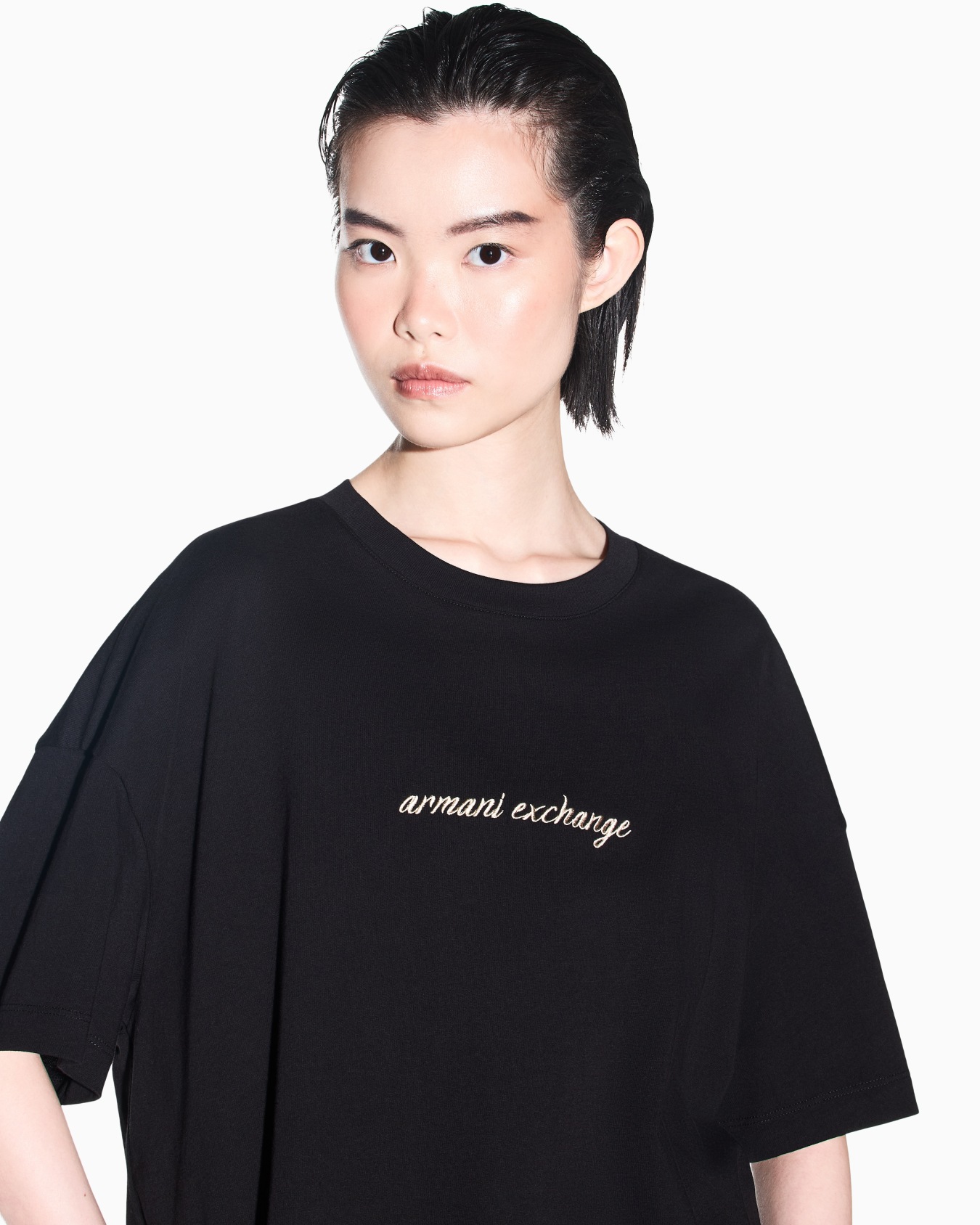 oversize t-shirt in cotton jersey Slide 5