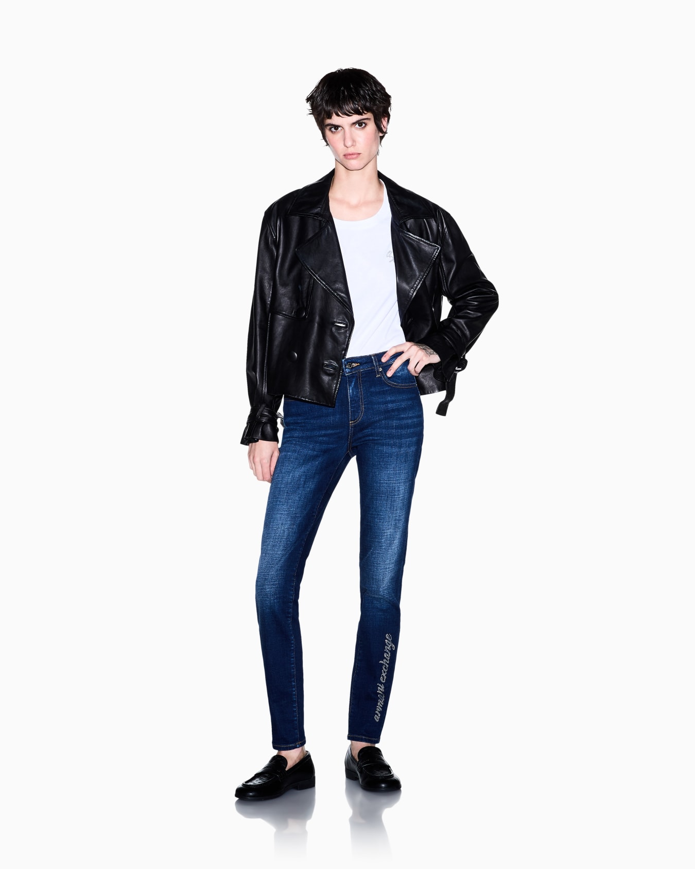Oversize-T-Shirt aus Baumwolljersey mit Rundhalsausschnitt Folie 1