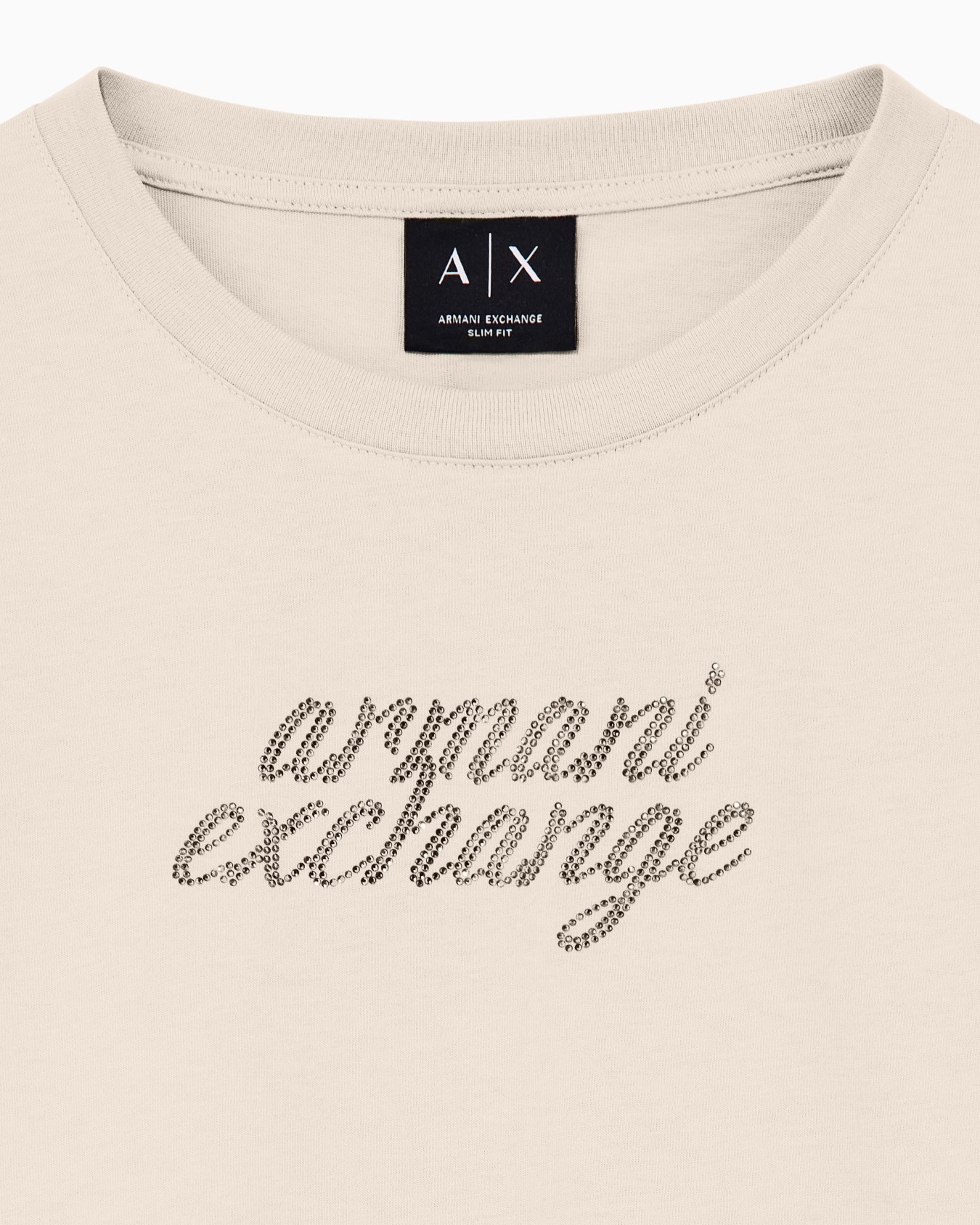slim fit t-shirt in cotton jersey Slide 4