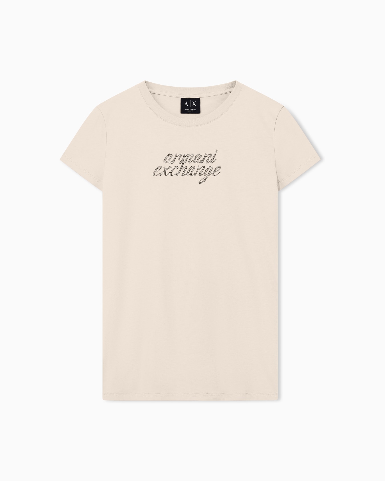 slim fit t-shirt in cotton jersey Slide 0
