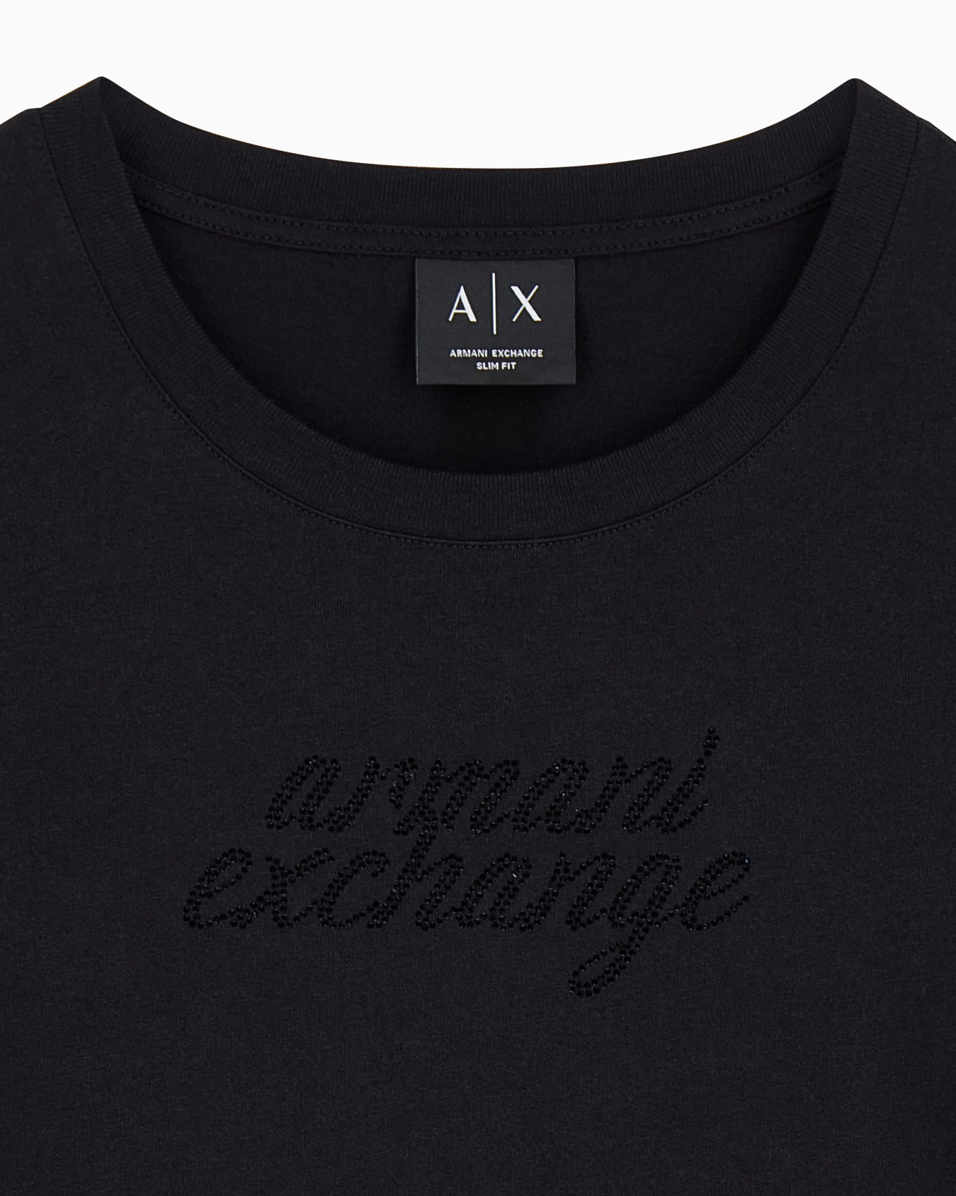 slim fit t-shirt in cotton jersey Slide 4