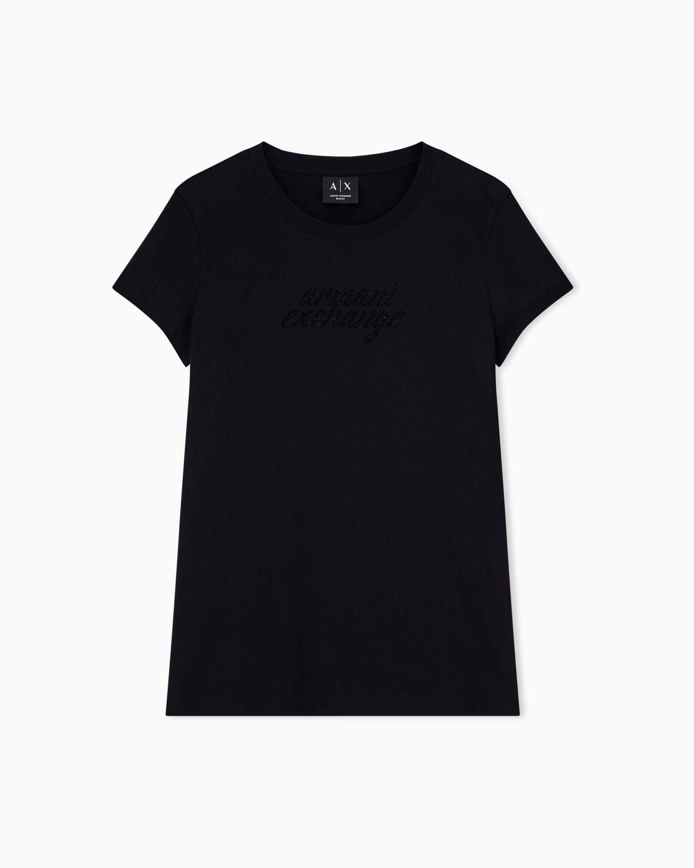 slim fit t-shirt in cotton jersey Slide 0