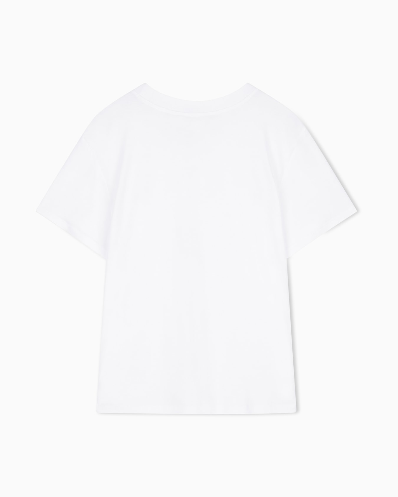 Camiseta de punto de viscosa con logotipo metálico Diapositiva 2