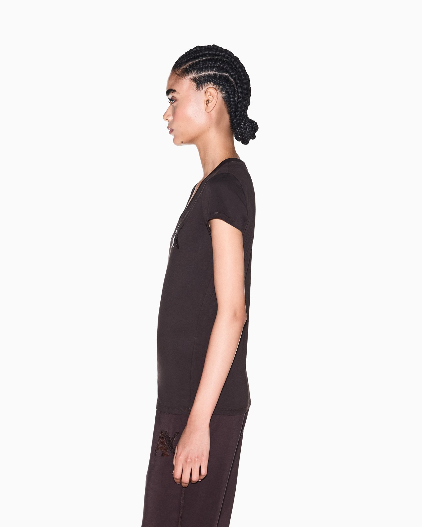 slim fit t-shirt in cotton jersey Slide 7